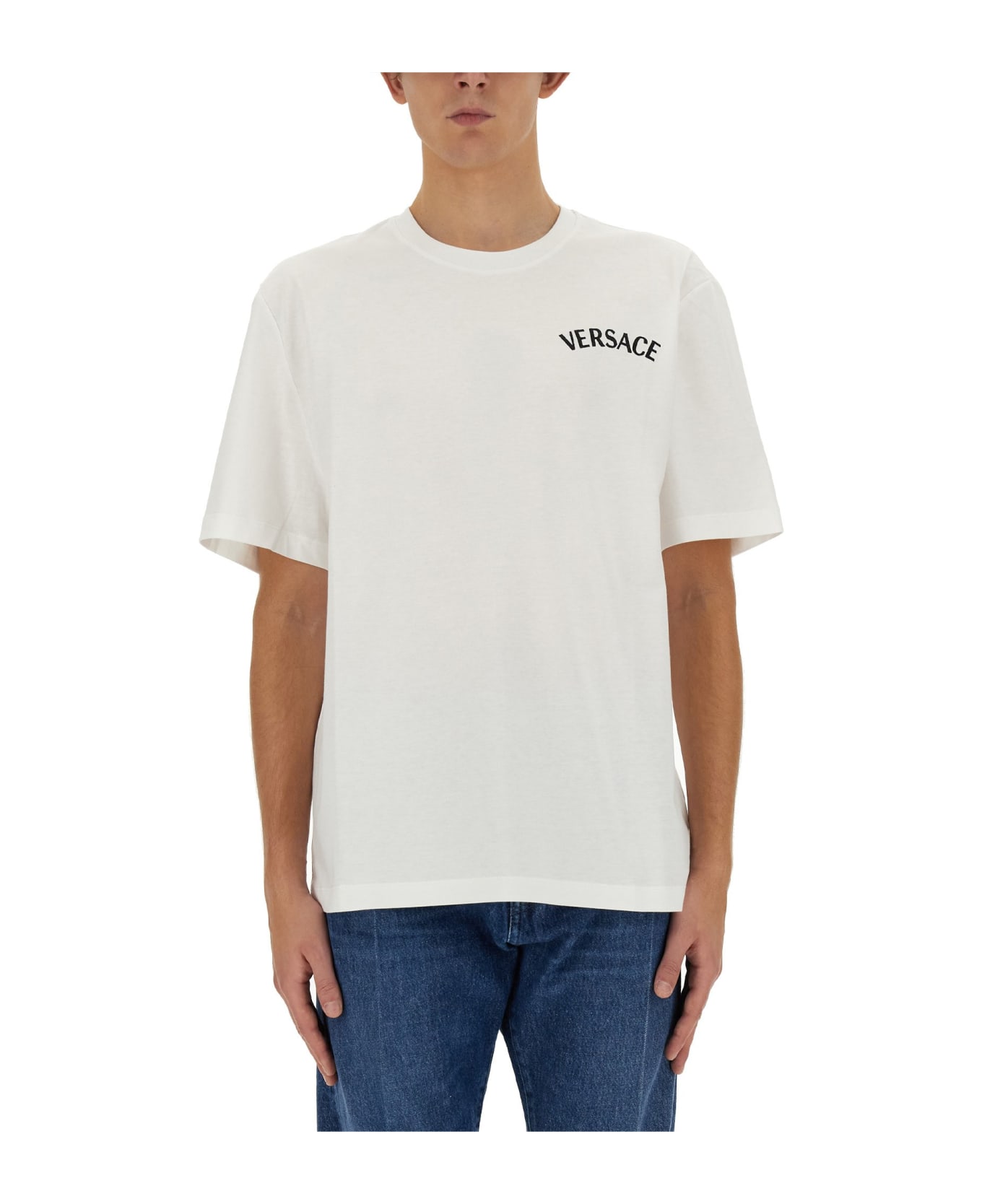 Versace T-shirt With Logo | italist