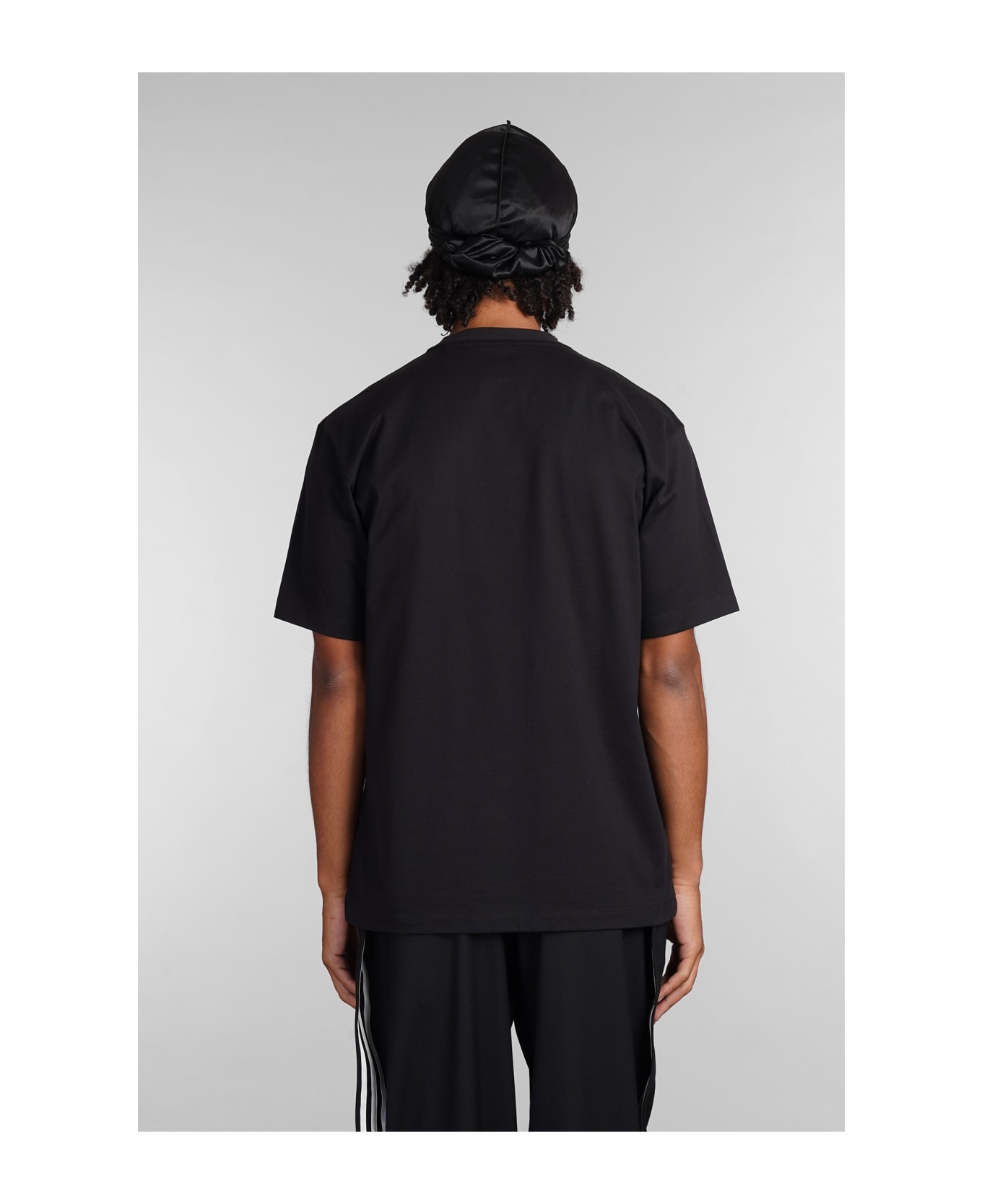 Y-3 T-shirt In Black Cotton - Black