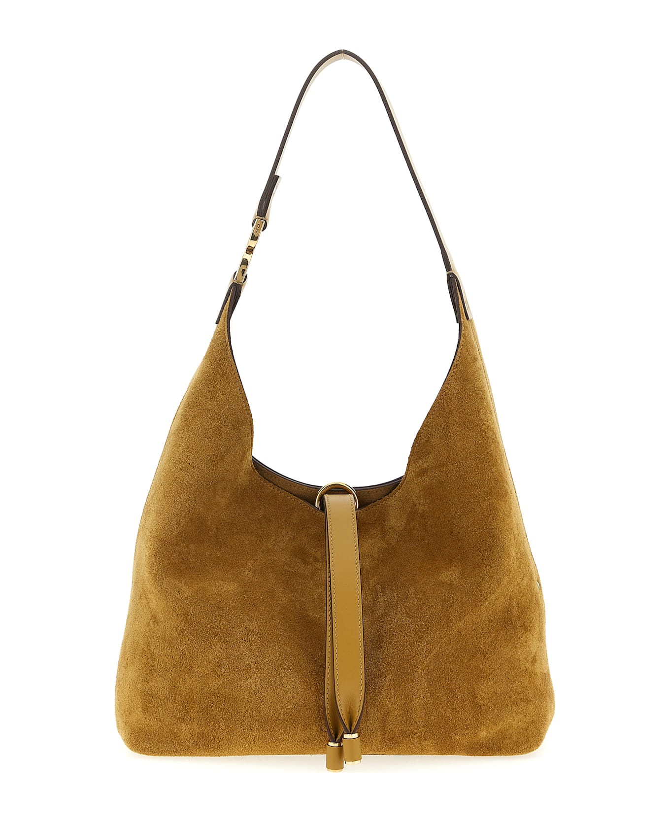 Chloé 
marcie
 Small Shoulder Bag - Beige