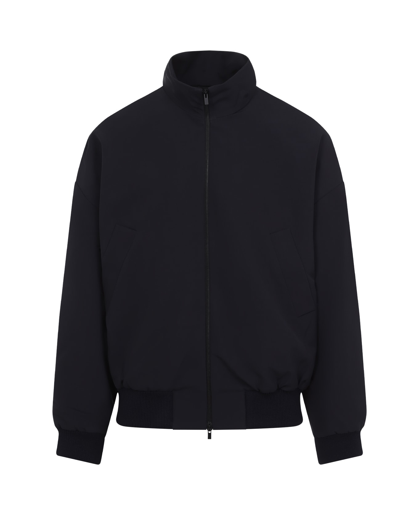 Fear of God High Neck Track Jacket - Navy