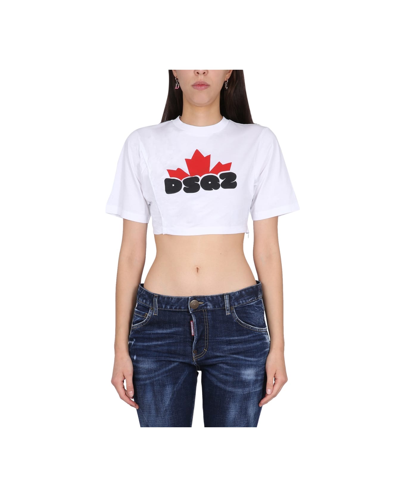 Dsquared2 Cropped T-shirt - 100