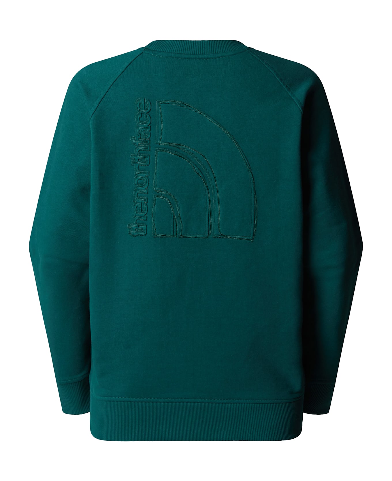 The North Face Logo Rmst Relaxed Crew - Deep Nori