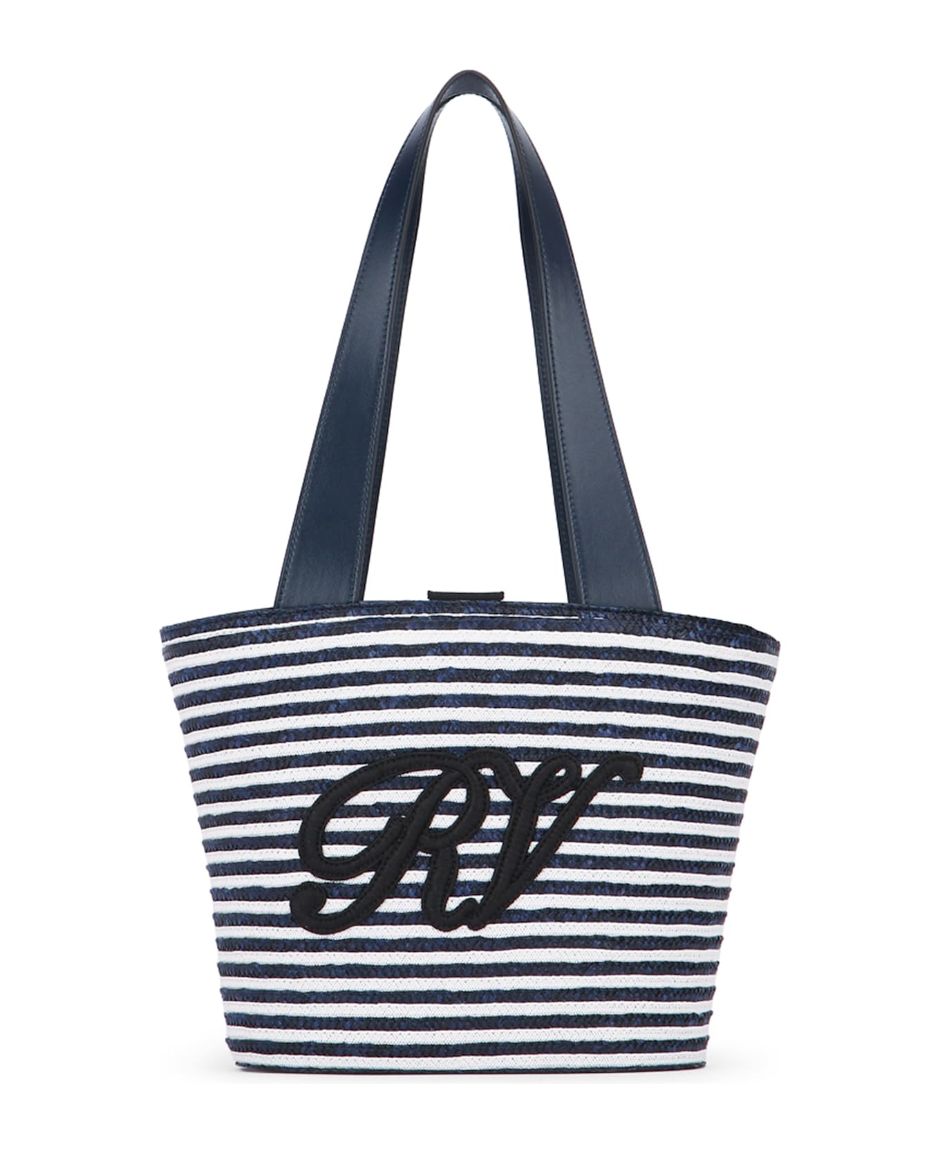Roger Vivier Rv Straw Panier Small - BLUCHIARO