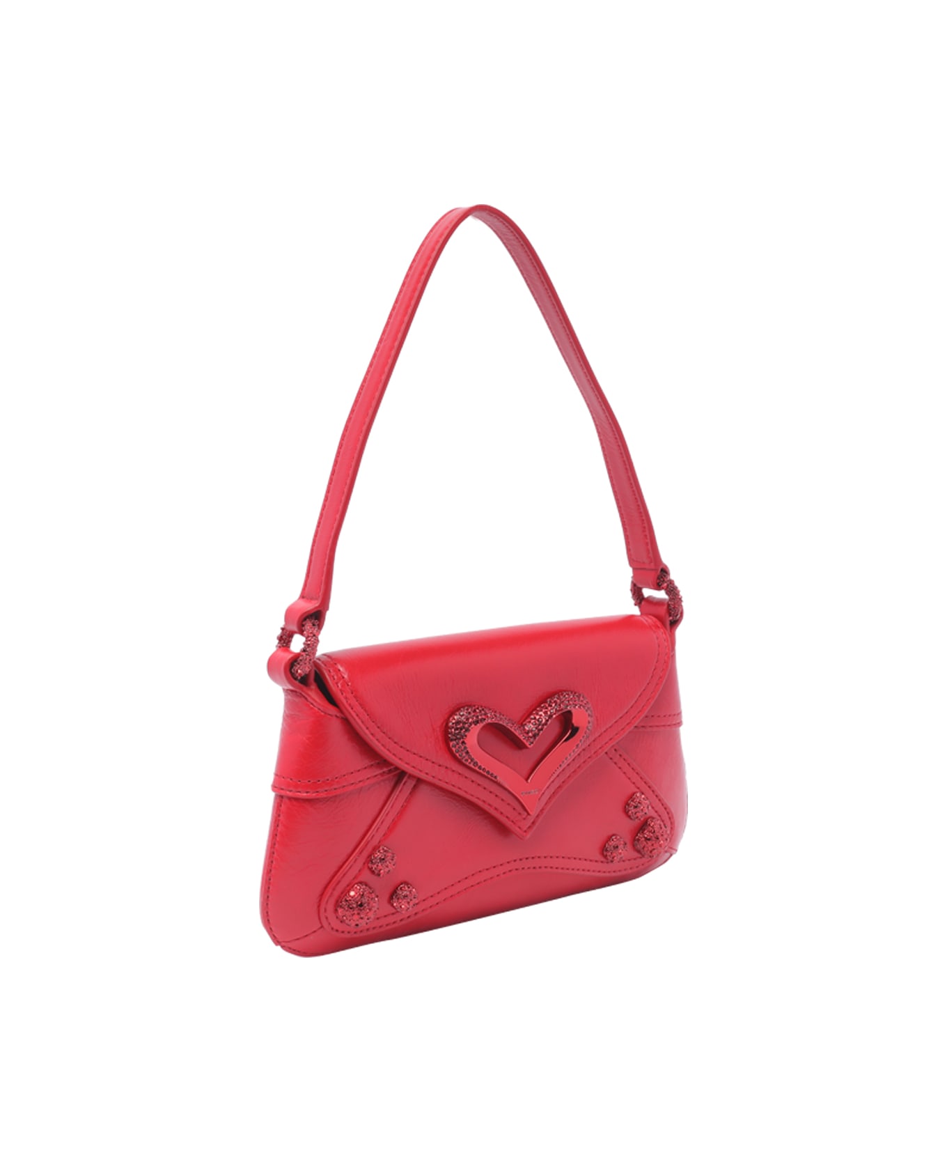 Pinko 520 Baby Shoulder Bag - Red