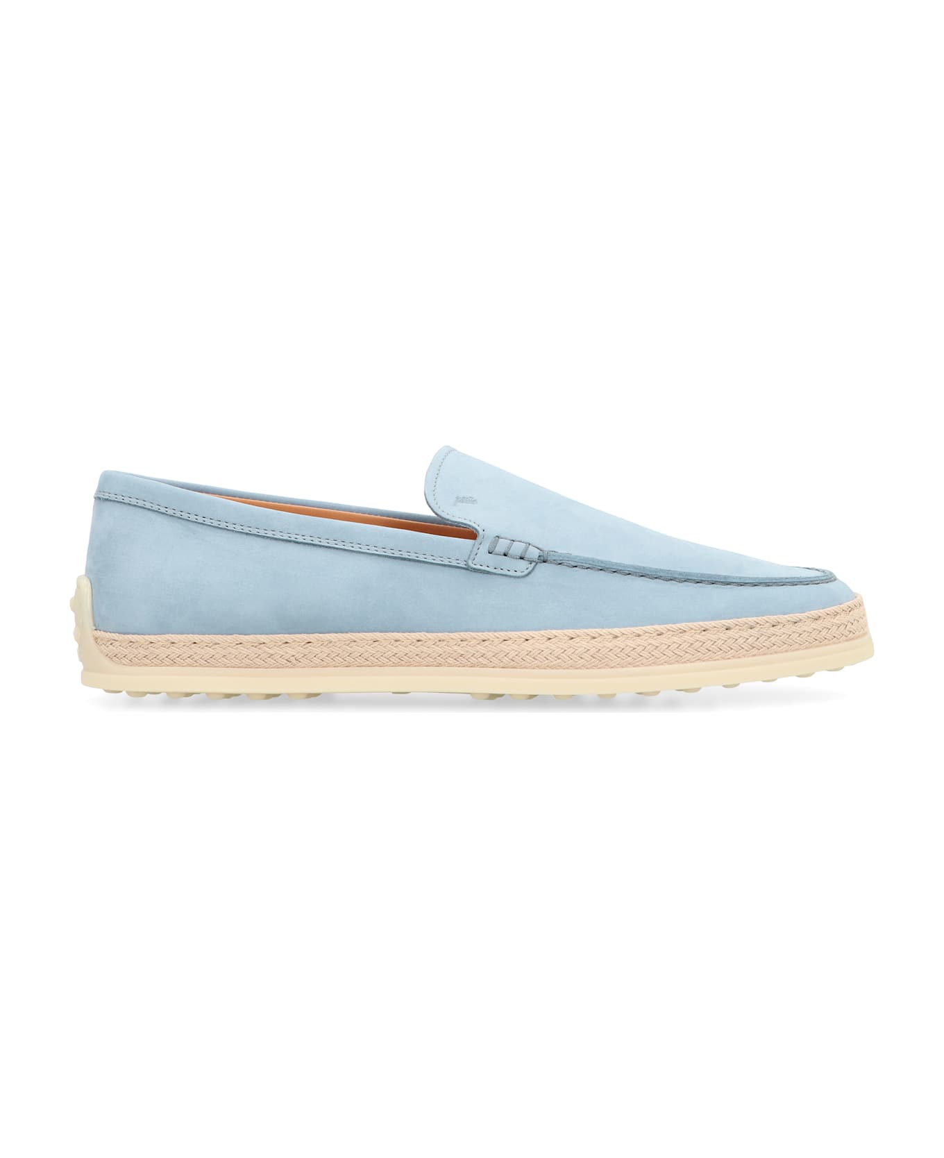 Tod
s Leather Slipper Loafers - Light Blue