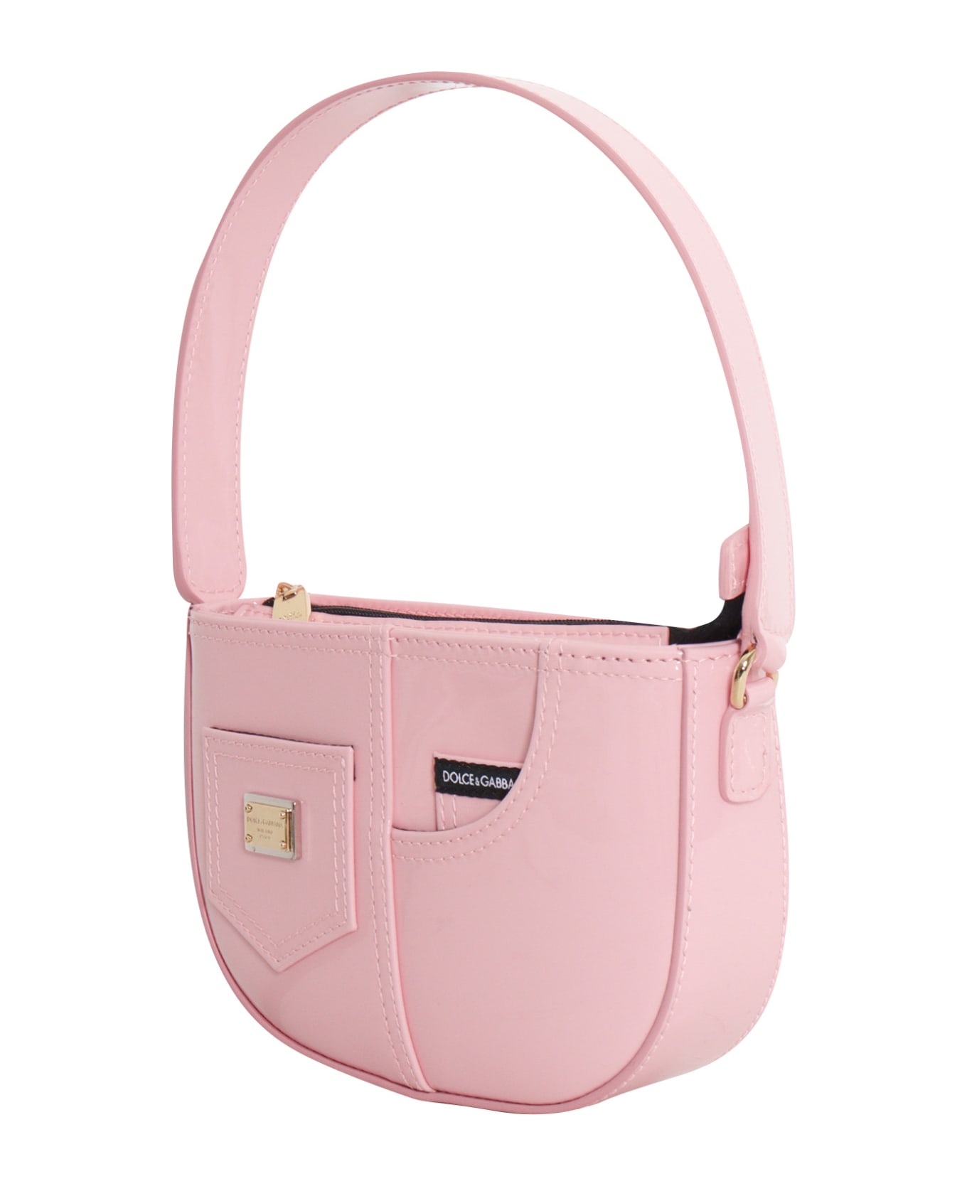 Dolce & Gabbana Logo Shoulder Bag - PINK アクセサリー＆ギフト
