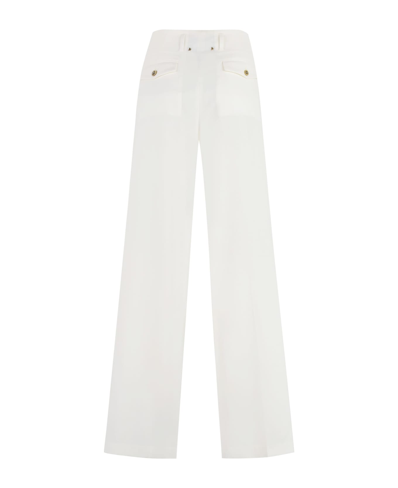 Golden Goose Flavia Wool Blend Trousers - Ivory
