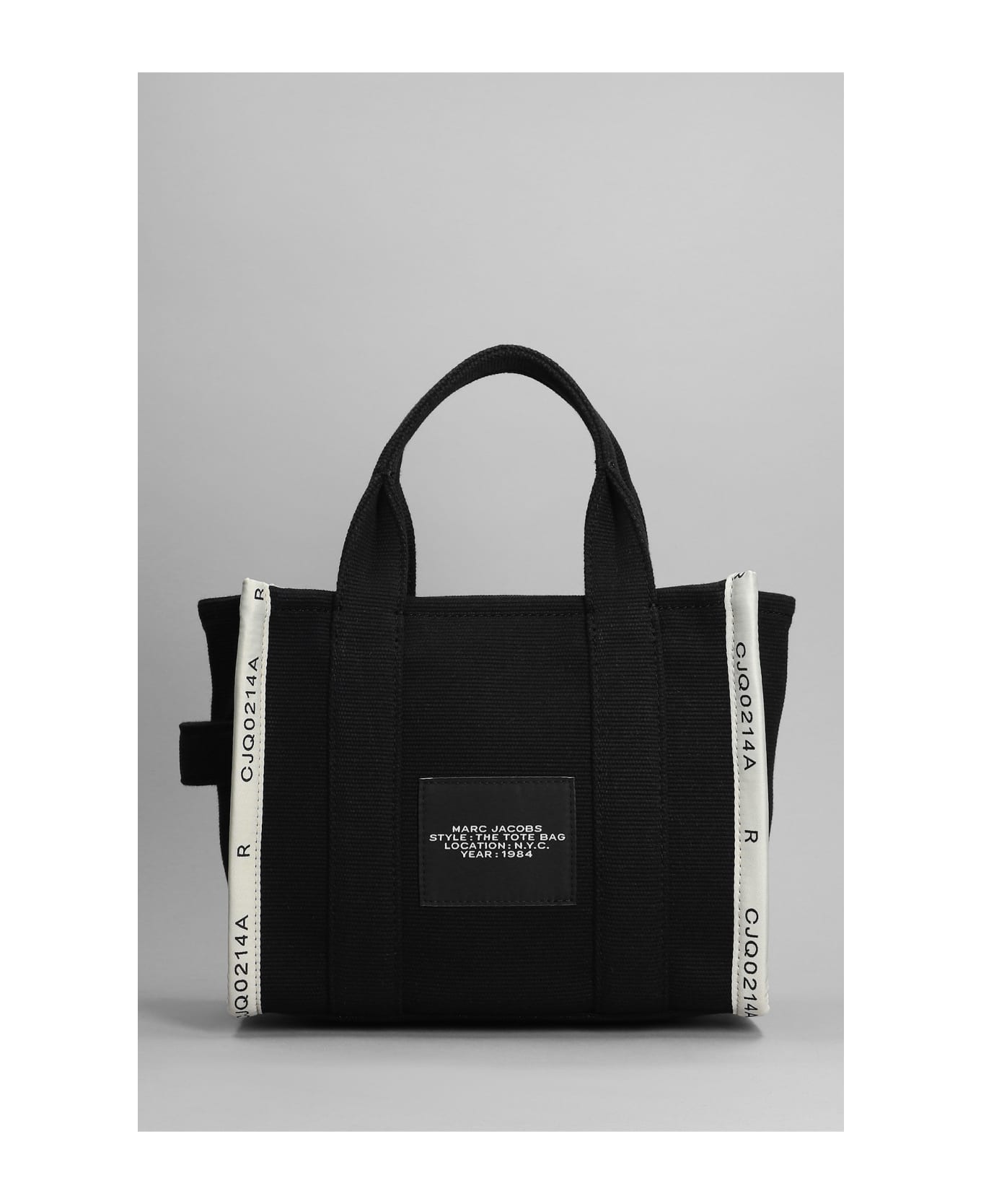 Marc Jacobs Tote In Black Canvas - black