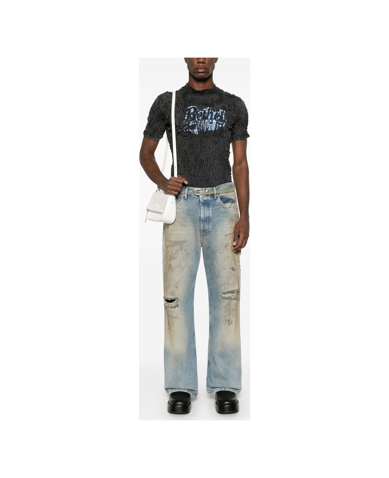 Acne Studios Denim Cotton Jeans - Blue
