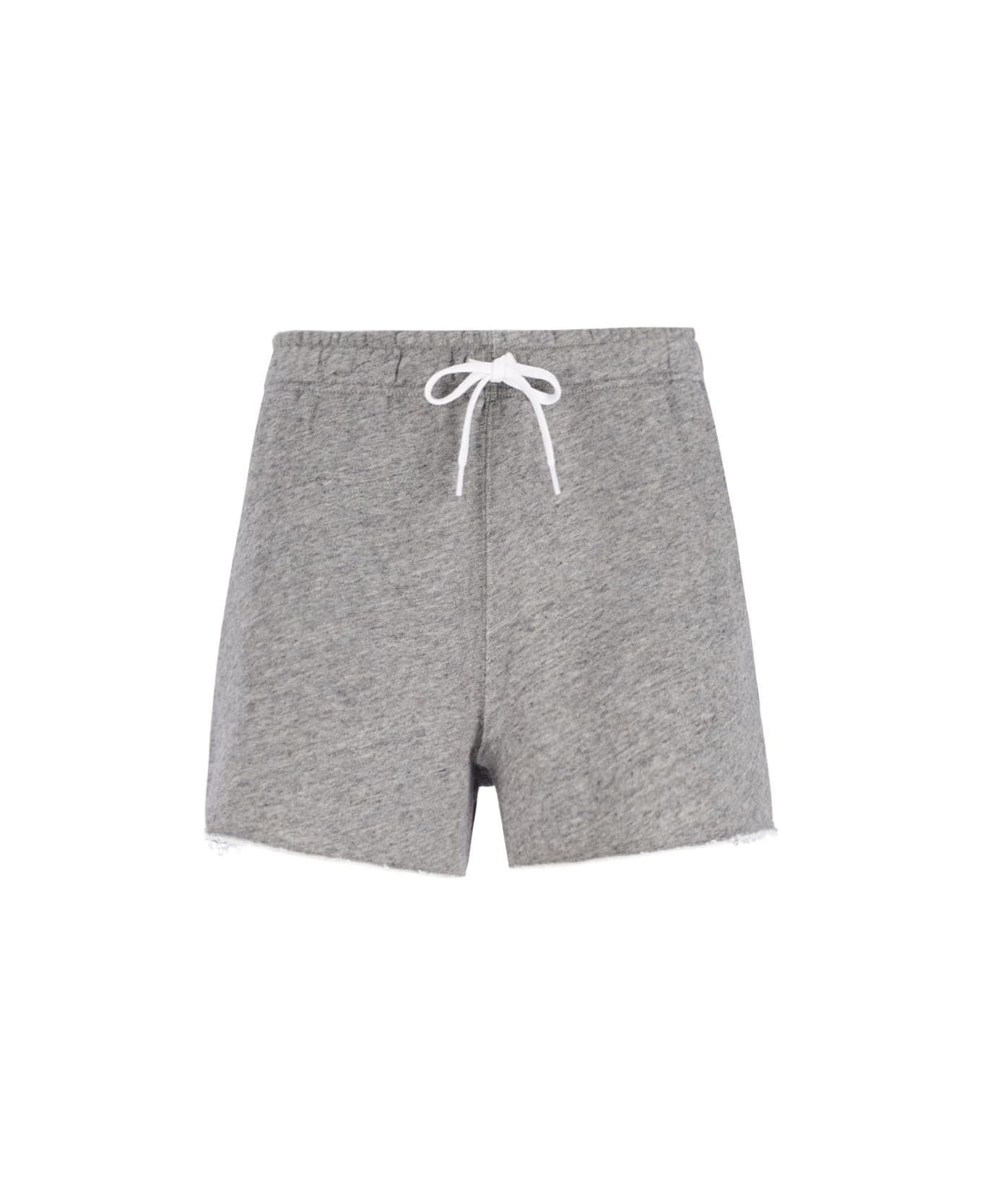 Polo Ralph Lauren Logo Jogger Shorts - Gray