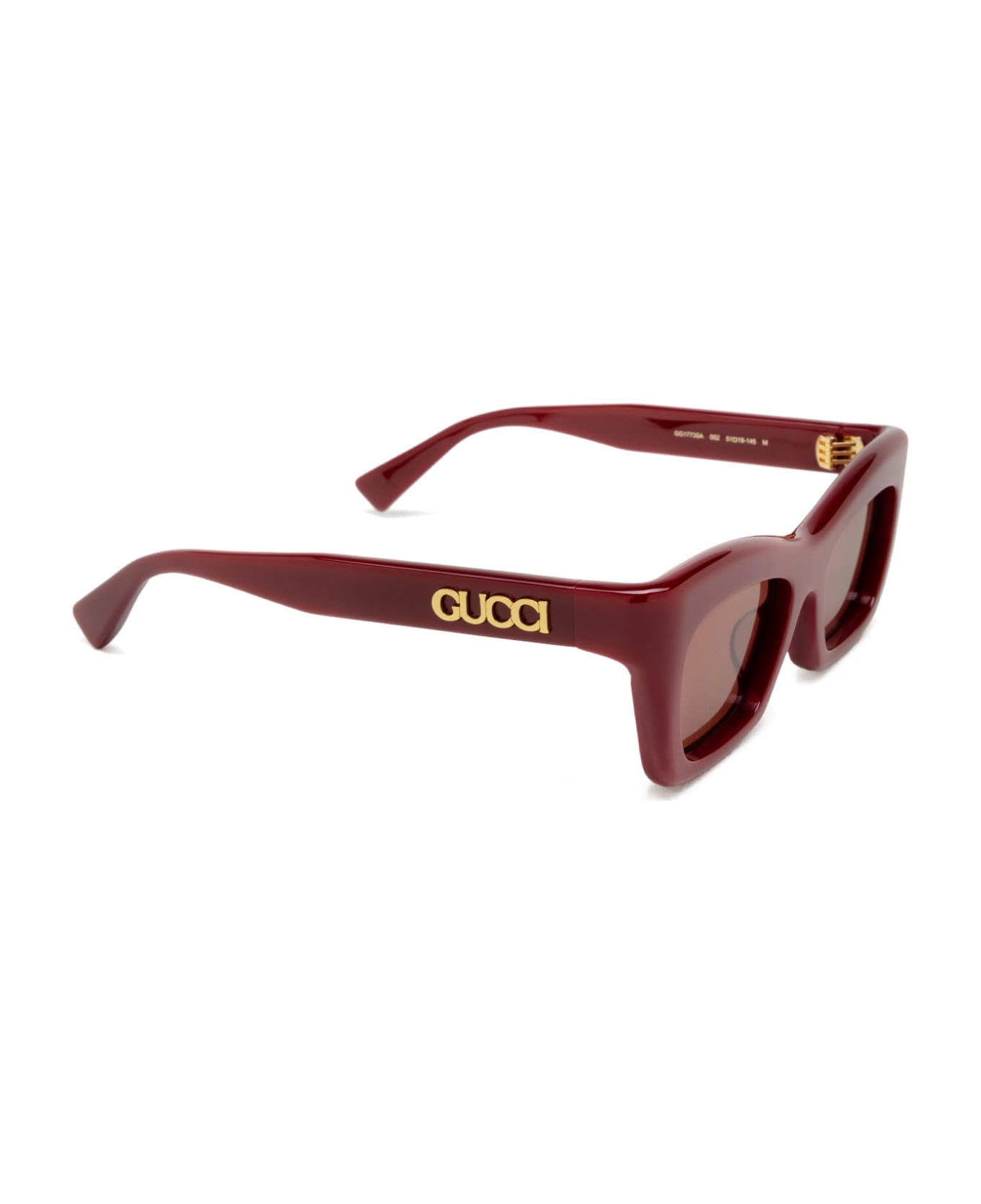 Gucci Eyewear Gg1773sa Brugundy Sunglasses - Brugundy