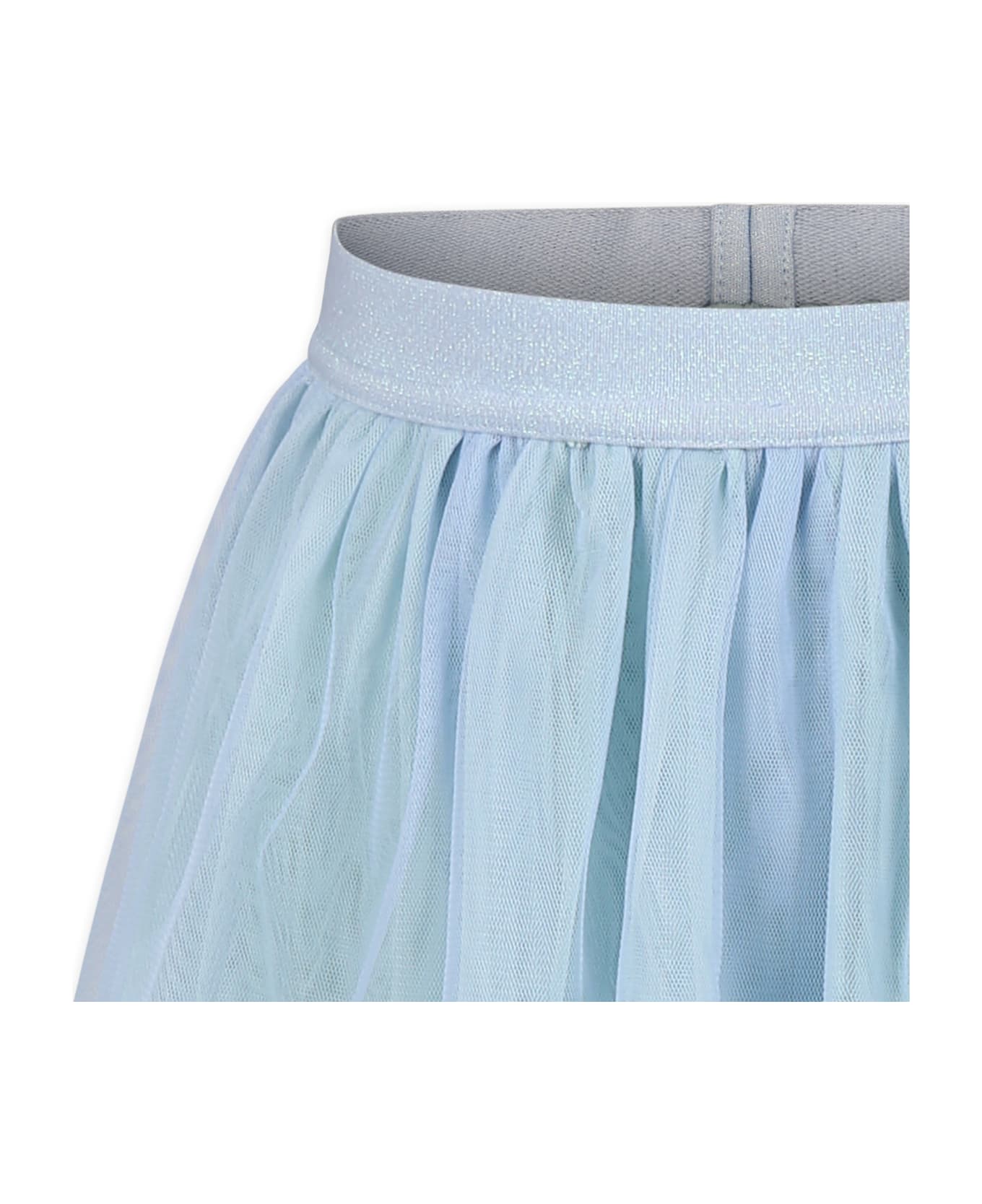 Stella McCartney Kids Light Blue Skirt For Girl - Light Blue