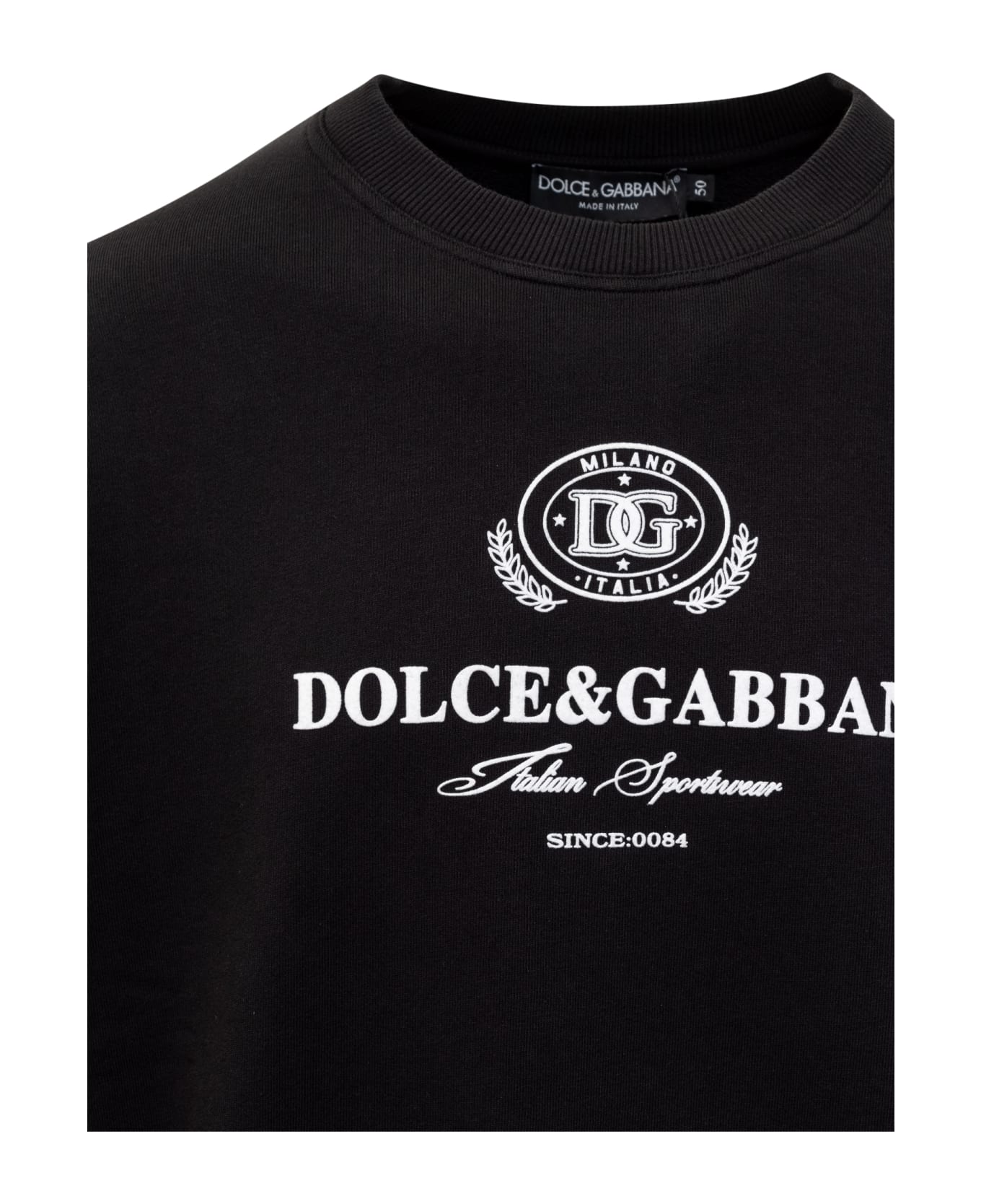 Dolce 
Gabbana Dolce&gabbana Italian Sportswear Hoodie - NERO