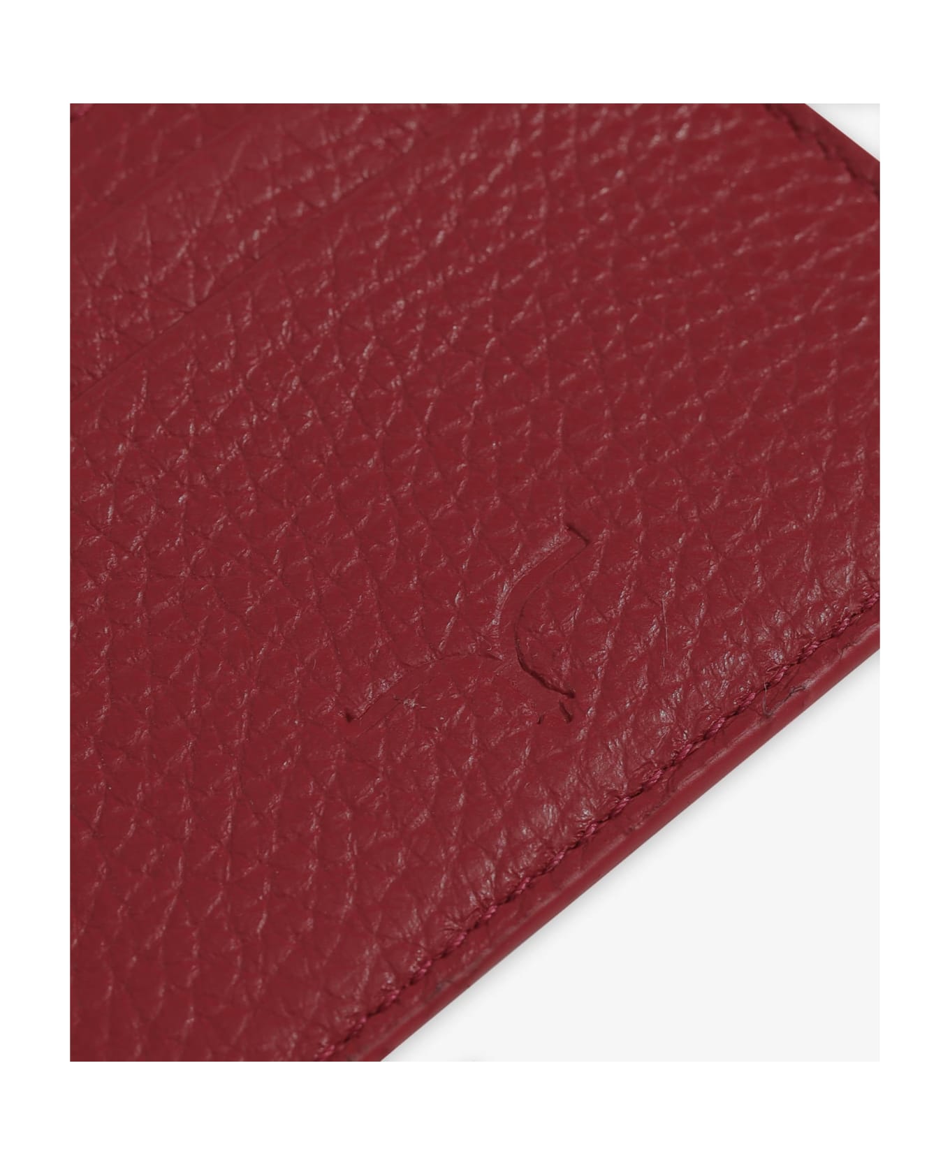 Larusmiani Card Holder Value Wallet - DarkRed