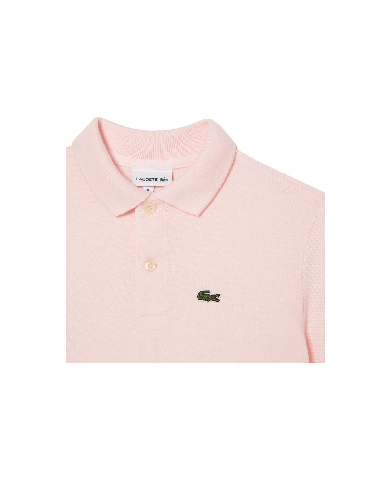 Lacoste Polo Logo - PINK