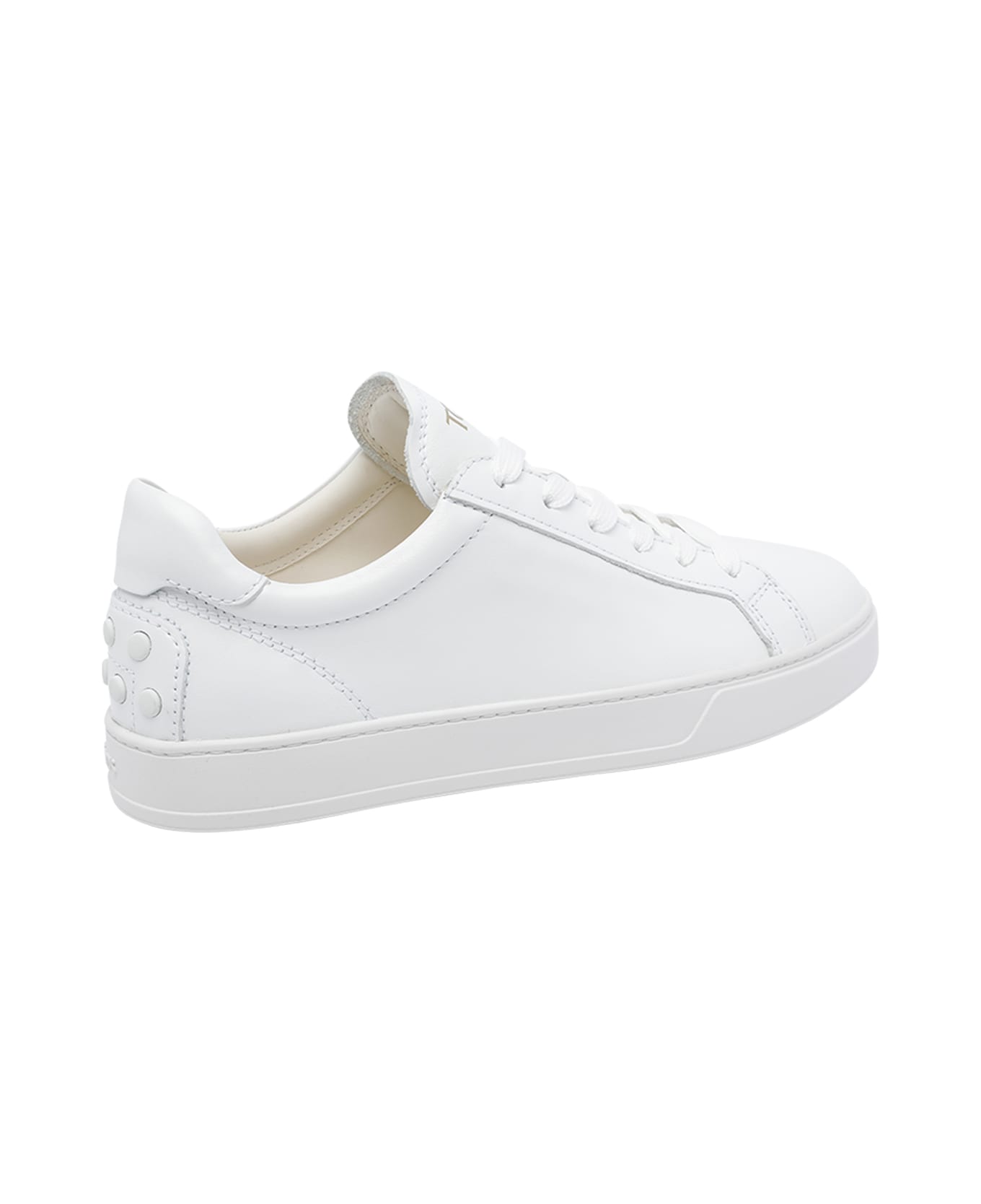 Tod's Leather Sneakers - White