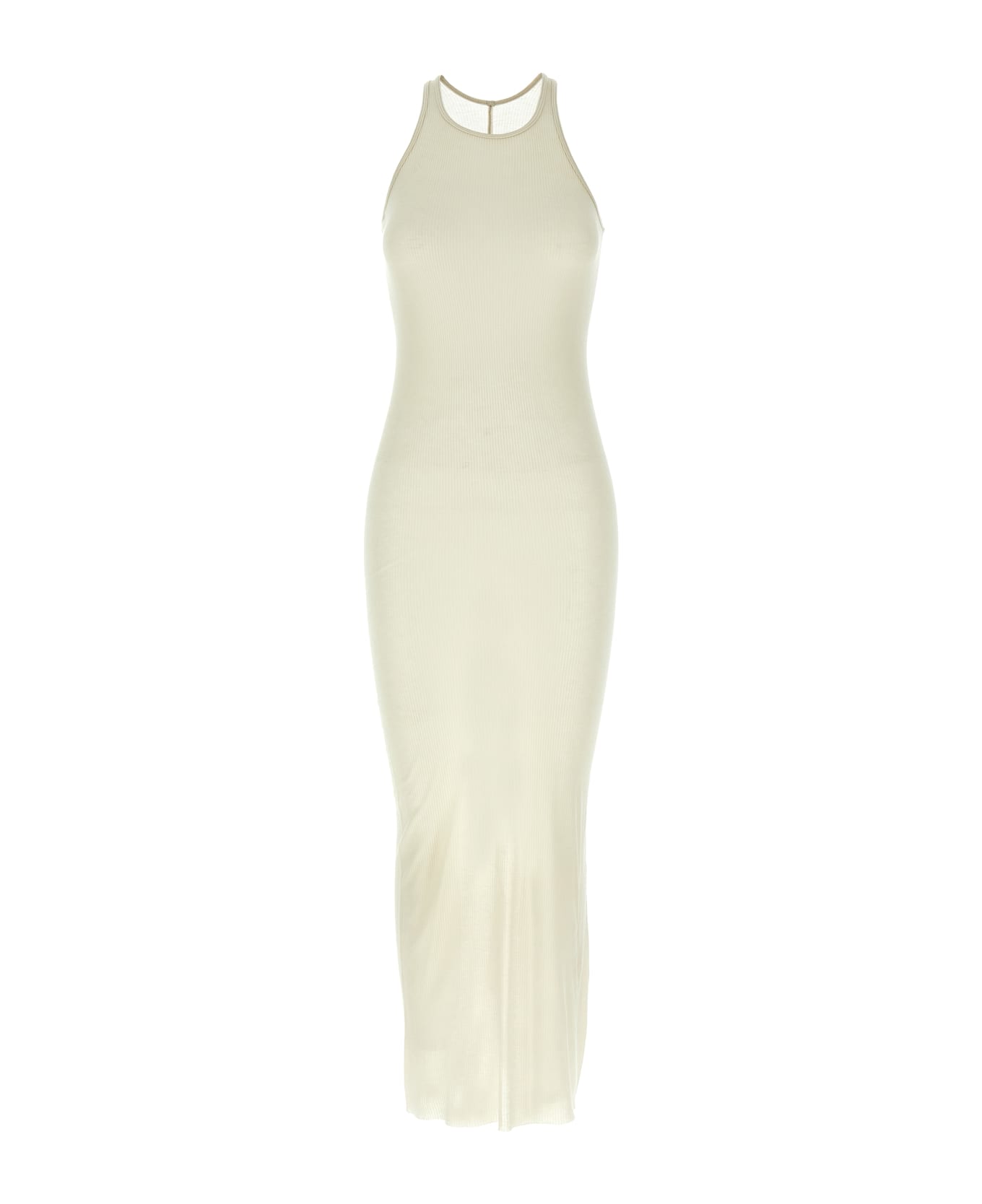 Rick Owens Ribbed Dress - Beige