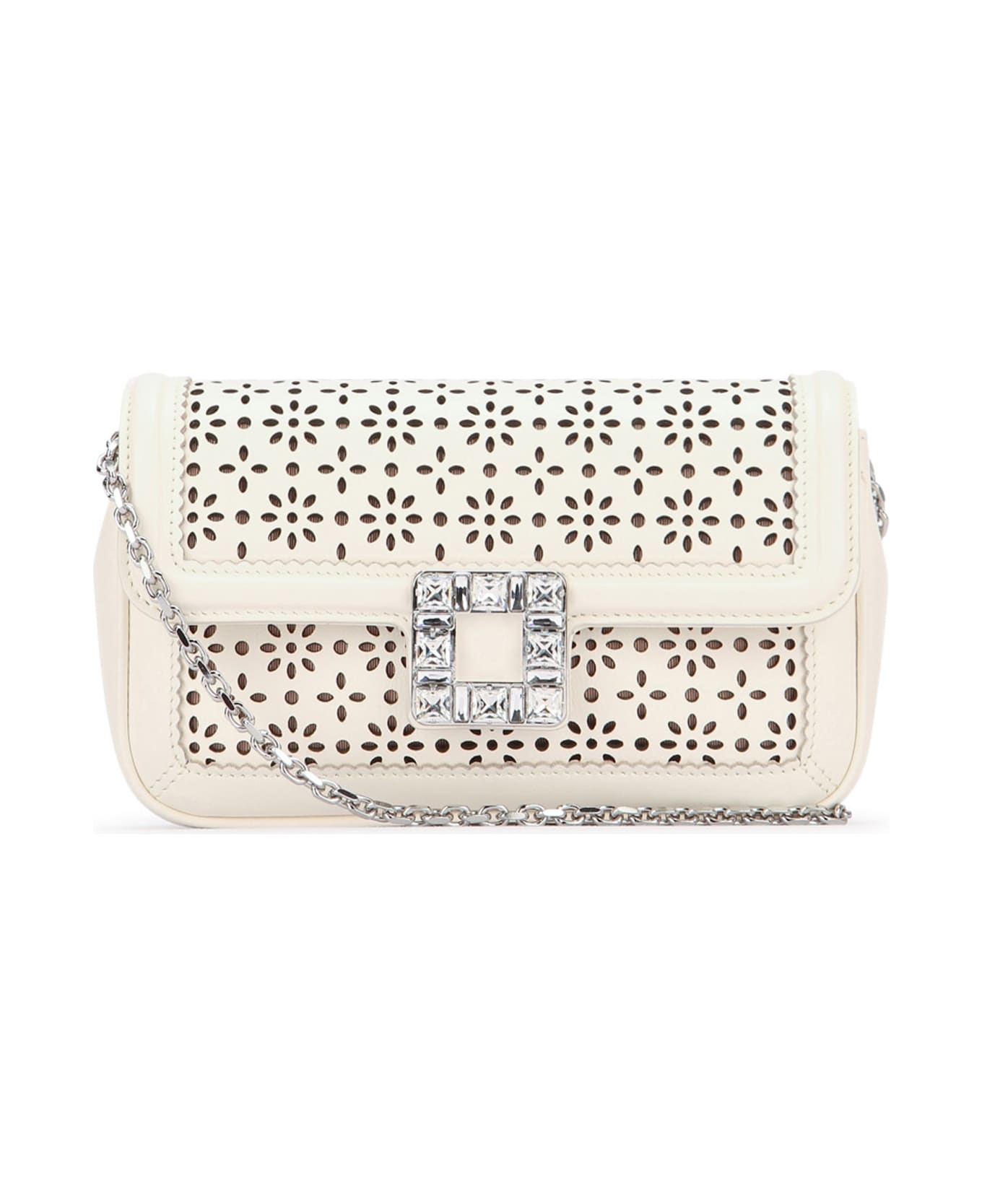 Roger Vivier Viv
 Jeu De Fille Daisy Bag - CIRE