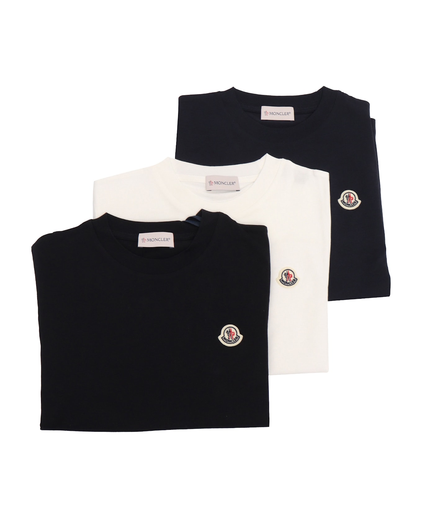 Moncler Ss T-shirt - MULTICOLOR