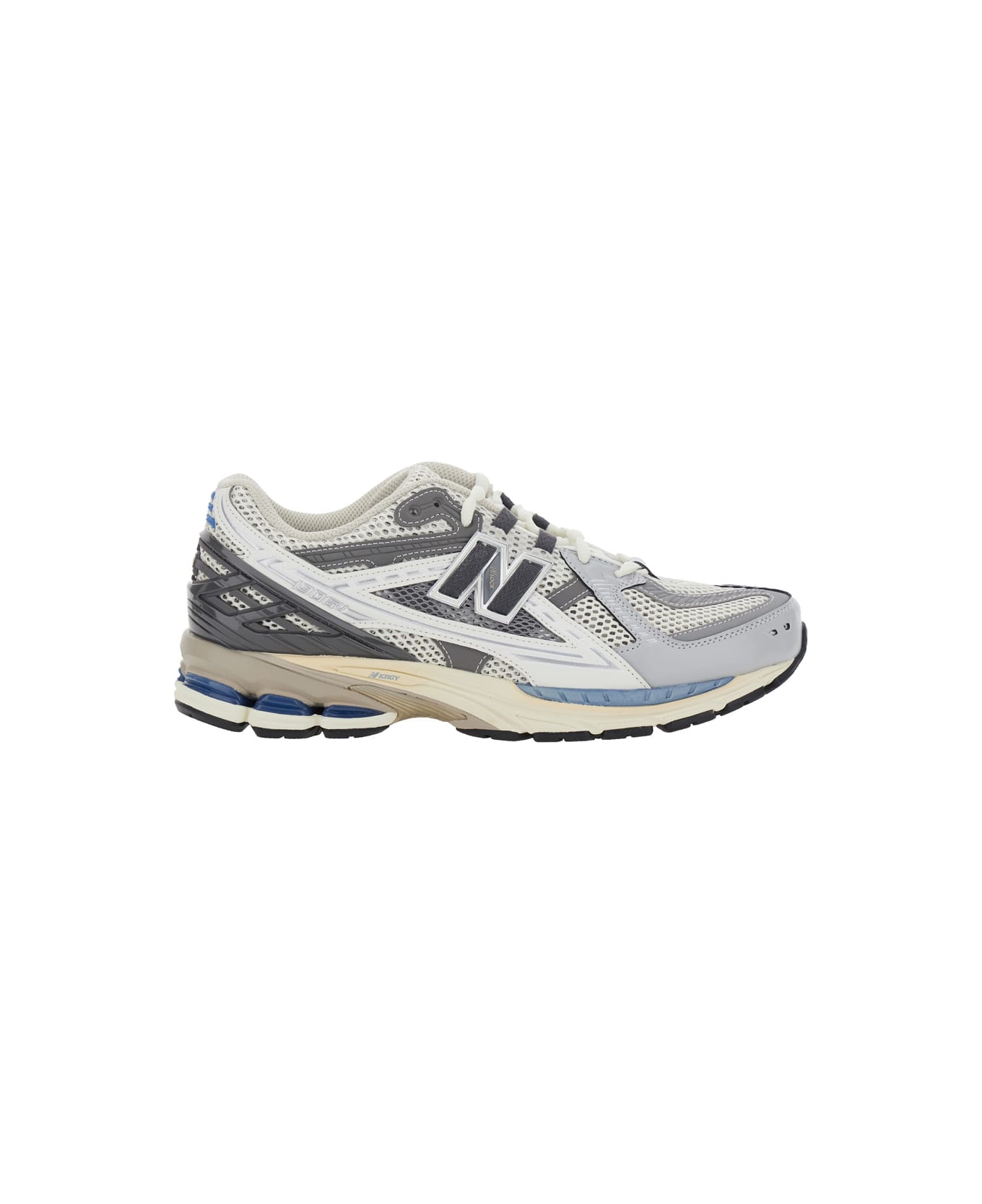 New Balance '1906r' Grey Sneaker With Mesh Design And Side Logo In Synthetic Fiber Unisex - Grey