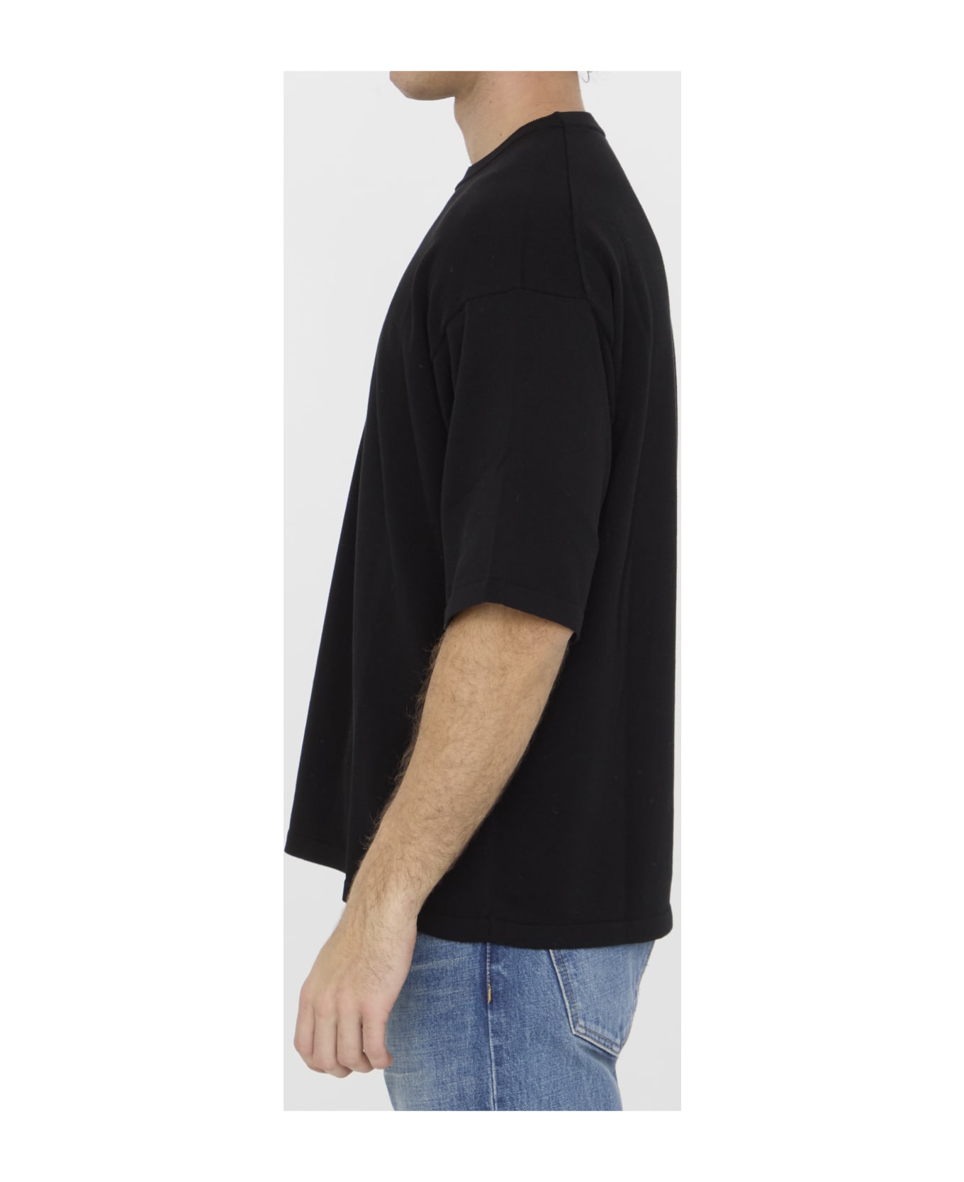 Roberto Collina Cotton T-shirt - BLACK シャツ