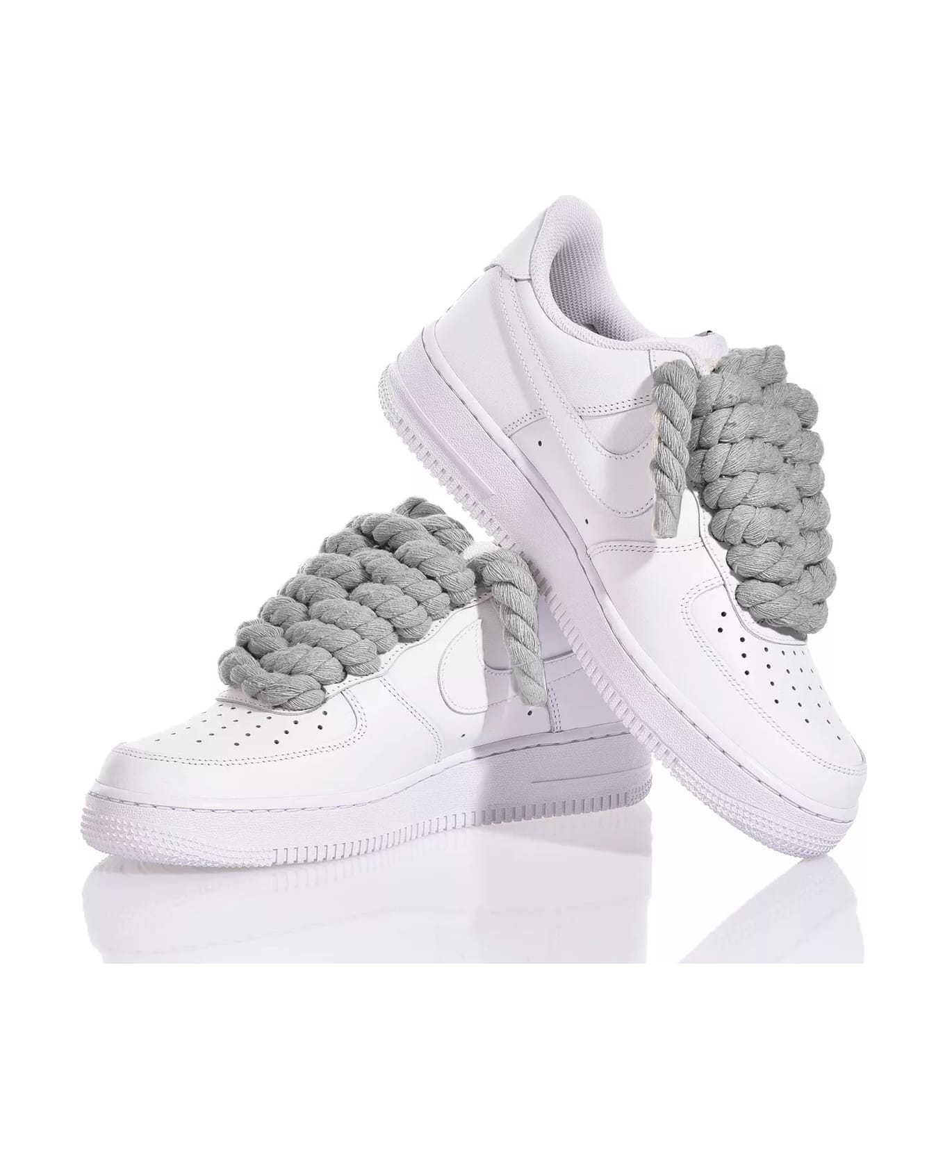 Mimanera Nike Air Force 1 Boom Laces Grey