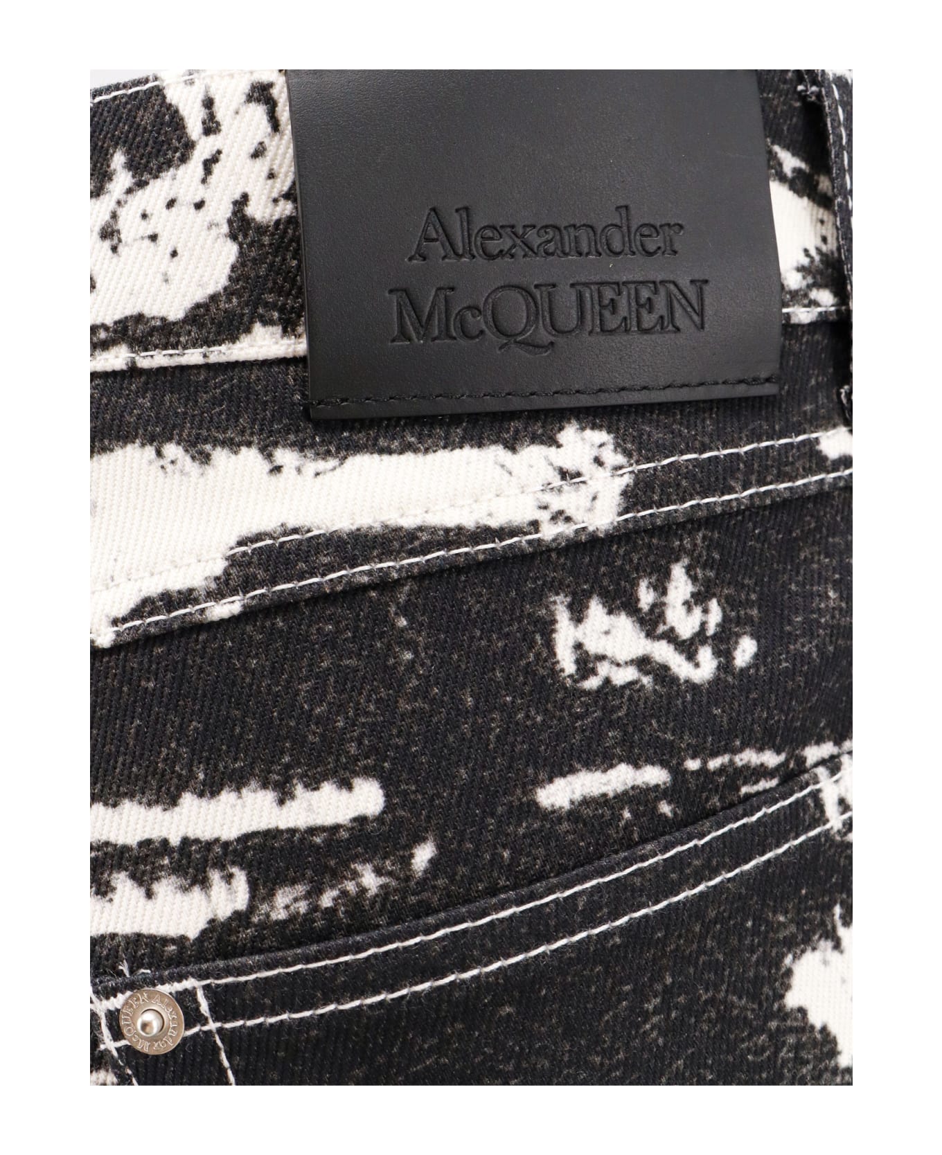 Alexander McQueen Trouser - White