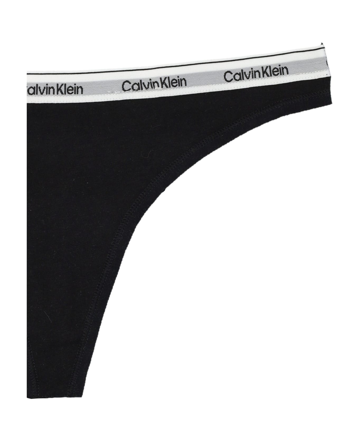 Calvin Klein Thong - BLACK