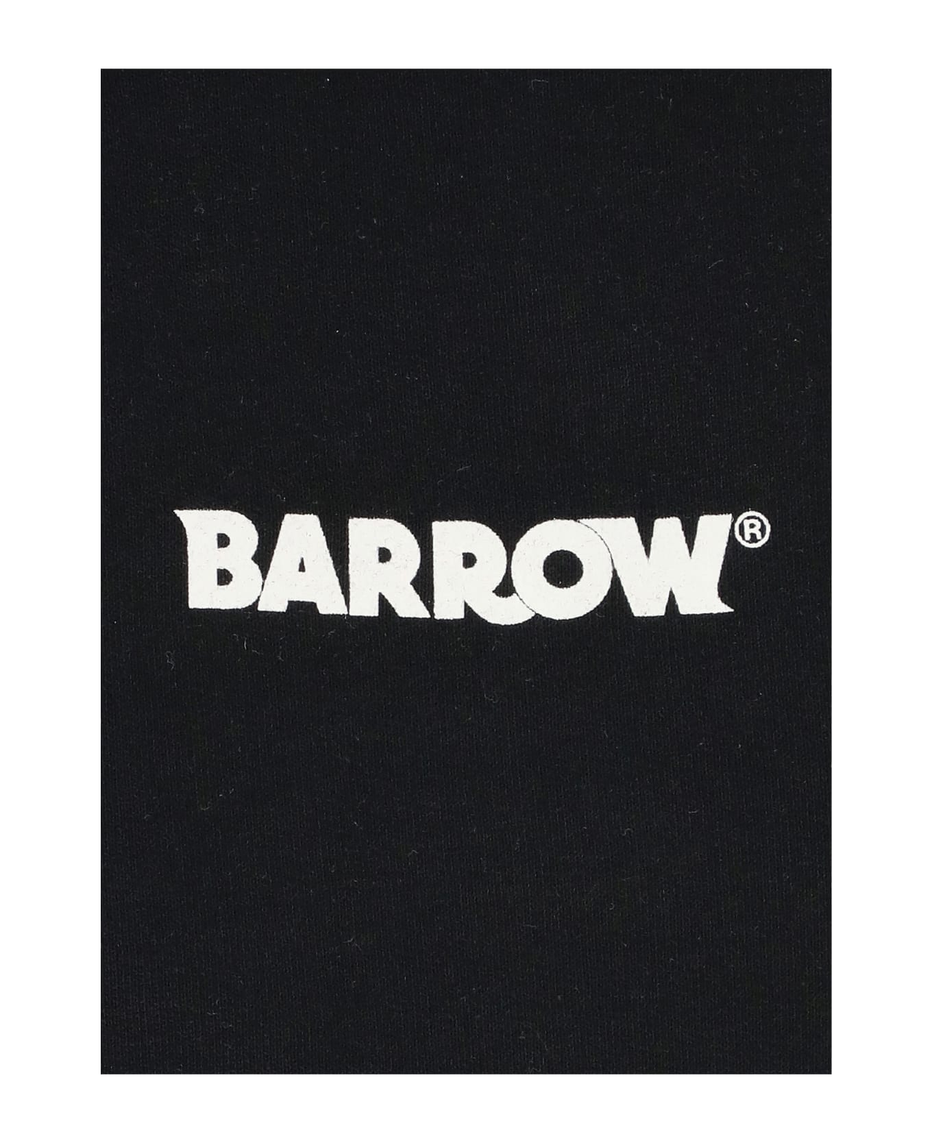 Barrow Hoodie With Print - Black