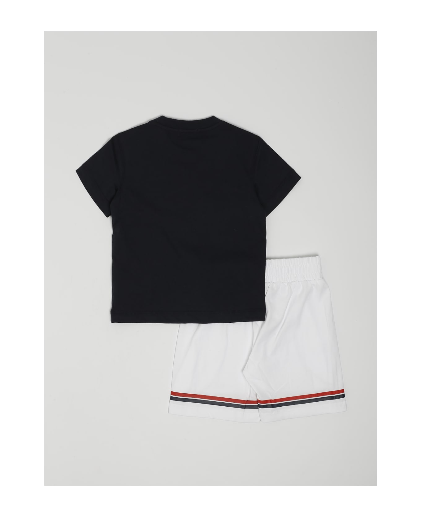 Jeckerson T-shirt+shorts Suit - BLU-BIANCO