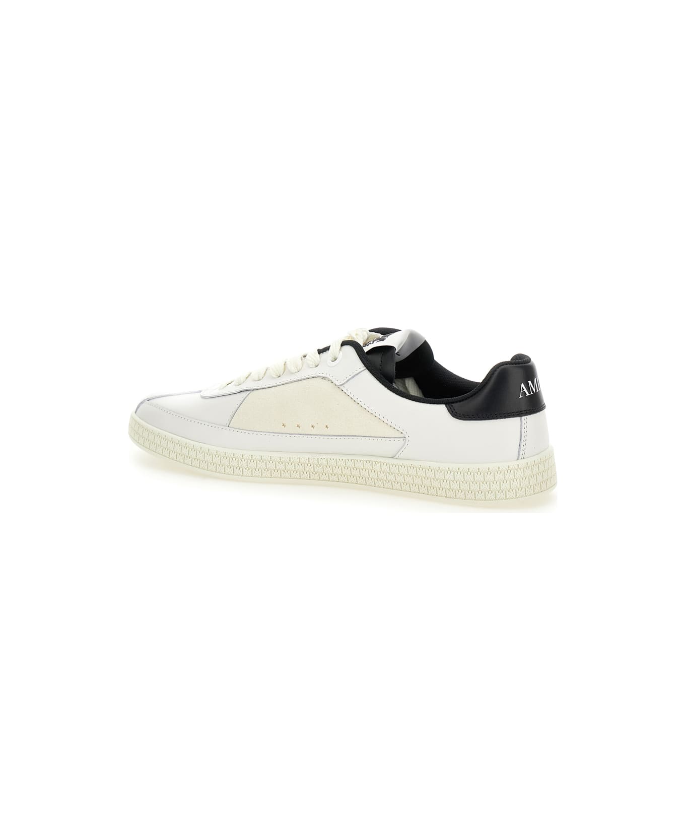 'pacific' Low Top Sneakers With Star Patch On The Side And Logo Patch On The Tongue In Leather Man - Thumbnail 4
