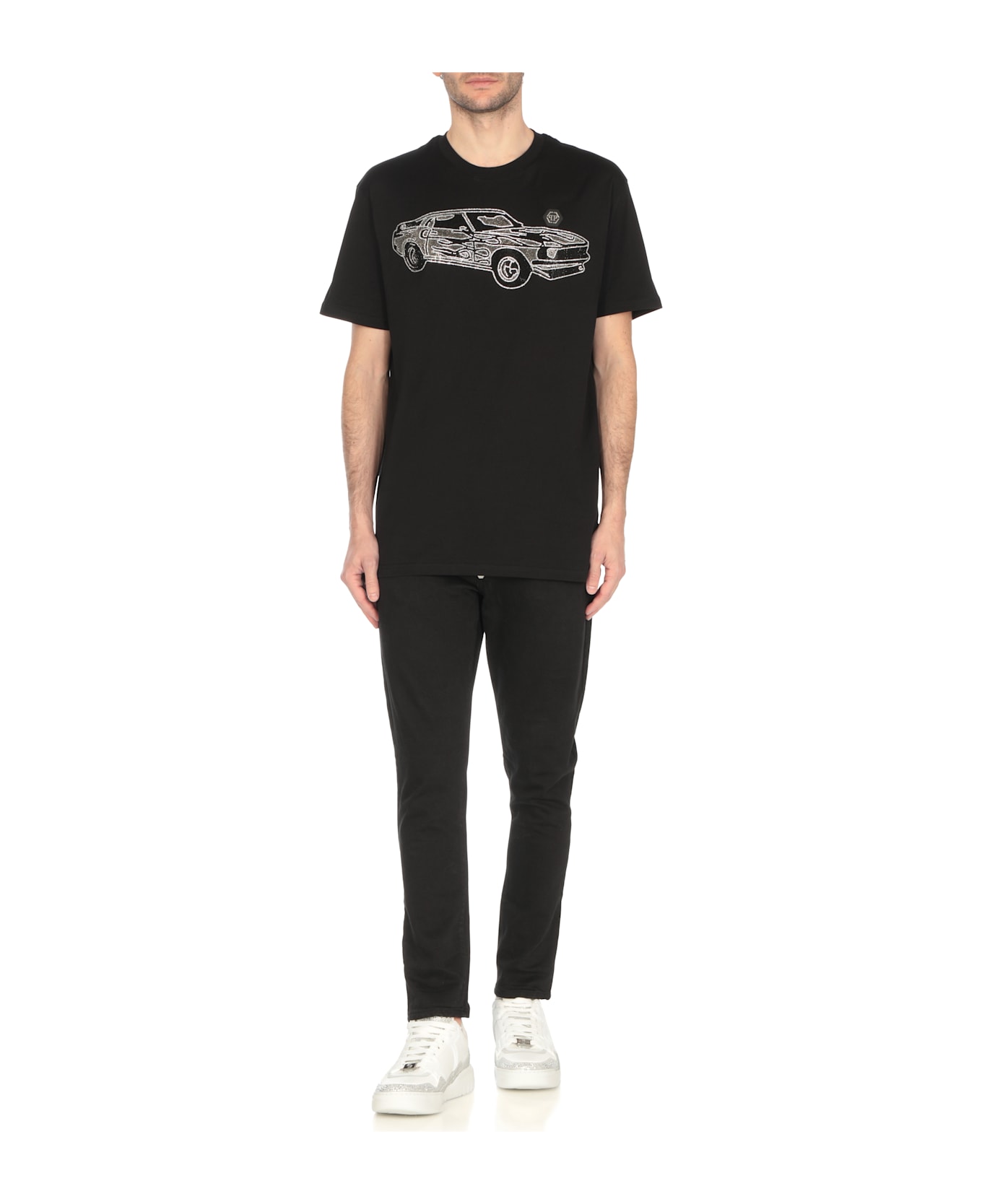Philipp Plein Moon Walker Sneakers - White