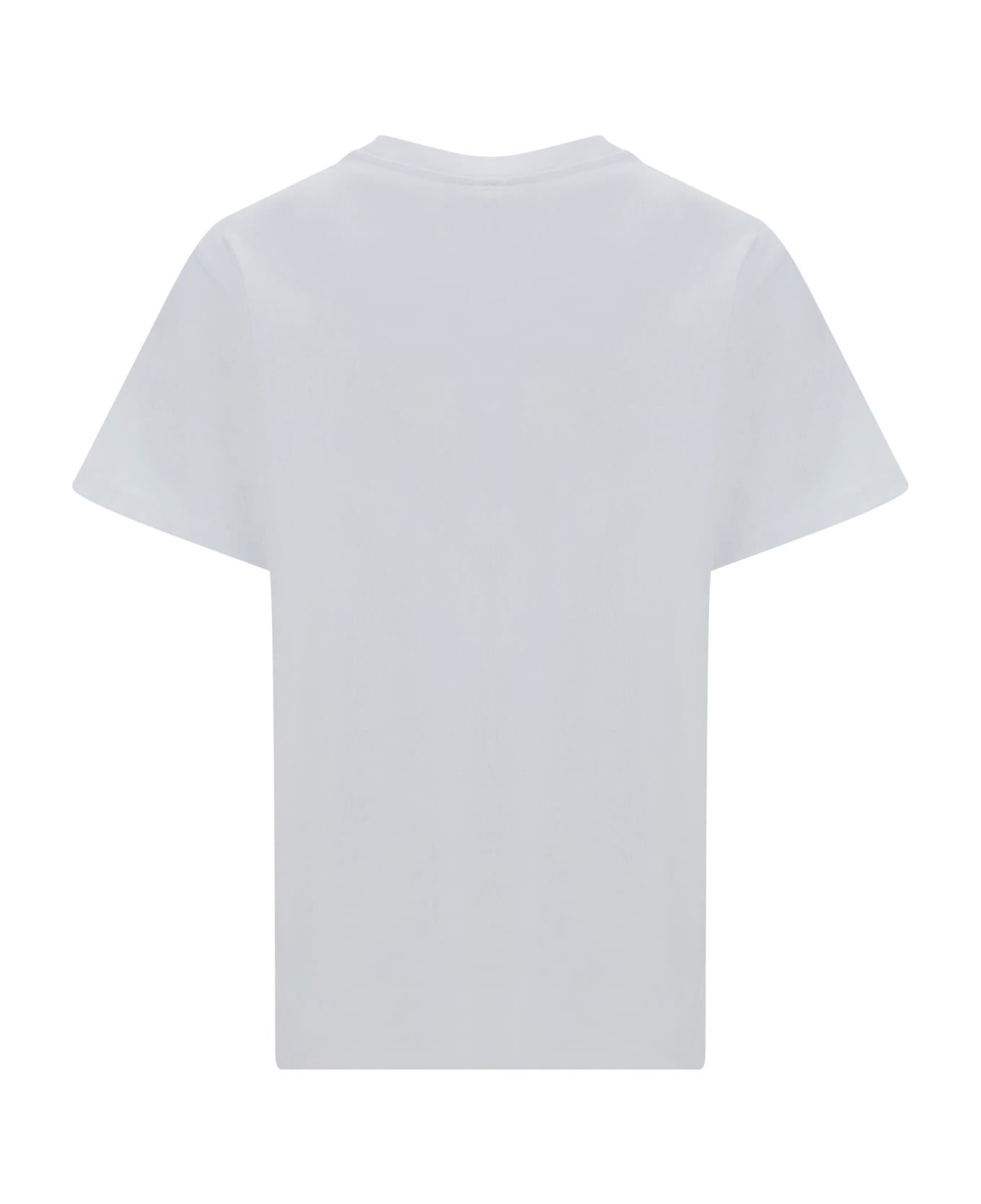Ganni Cherry Relaxed T-shirt - Bright white