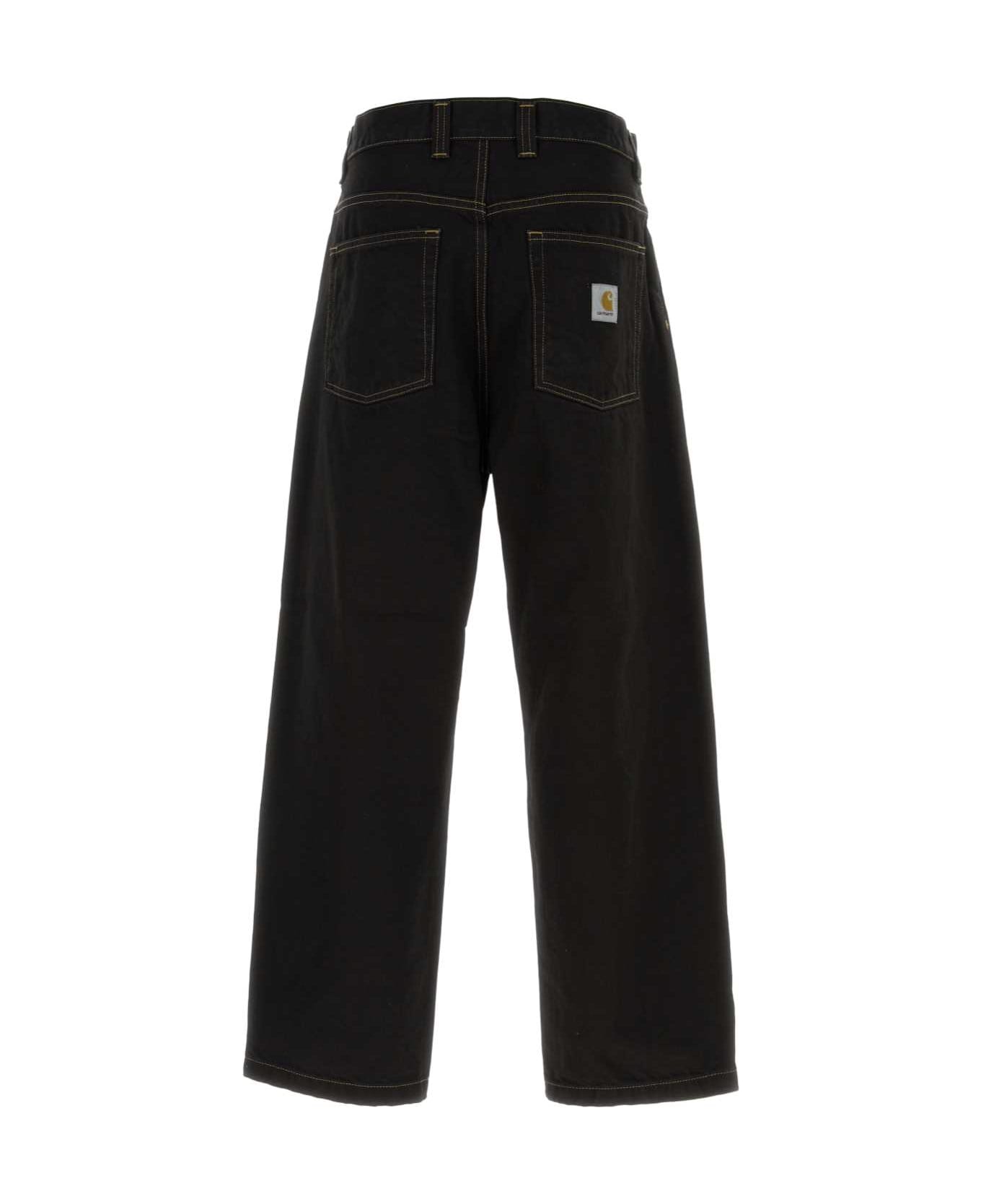 Carhartt Black Denim Brandon Pant - BLACKRINSED