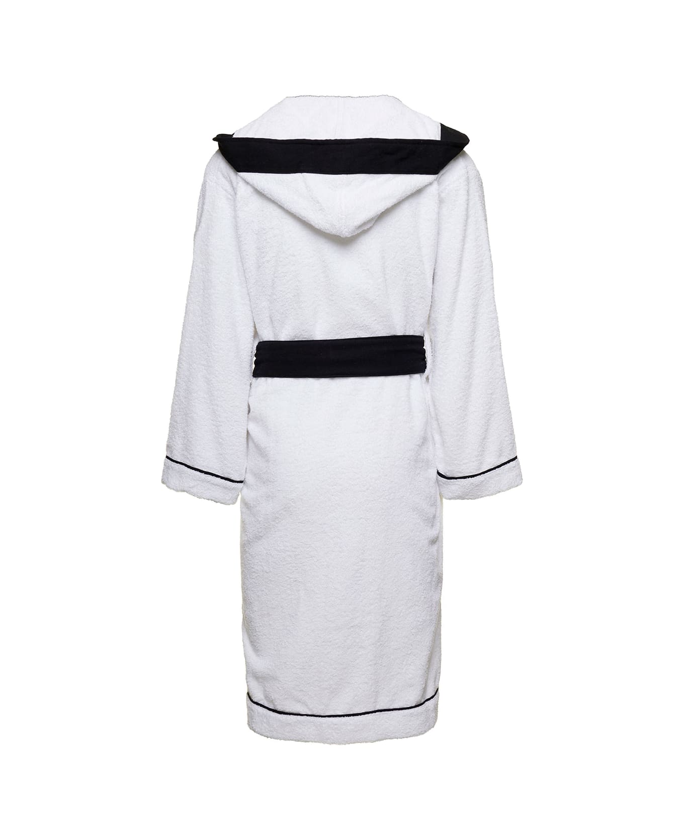 Dolce 
Gabbana Terry Cotton Bathrobe - White