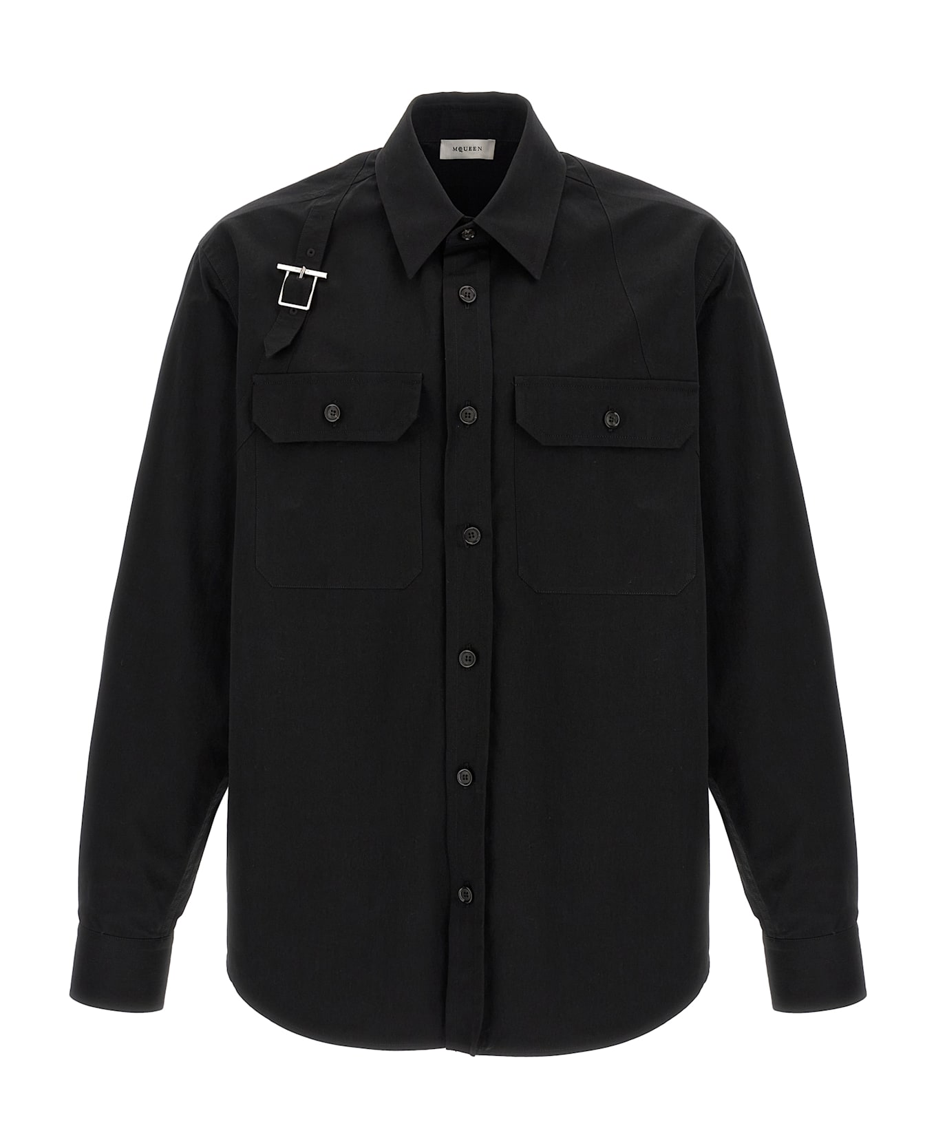 Alexander McQueen 
harness Utility
 Shirt - Black