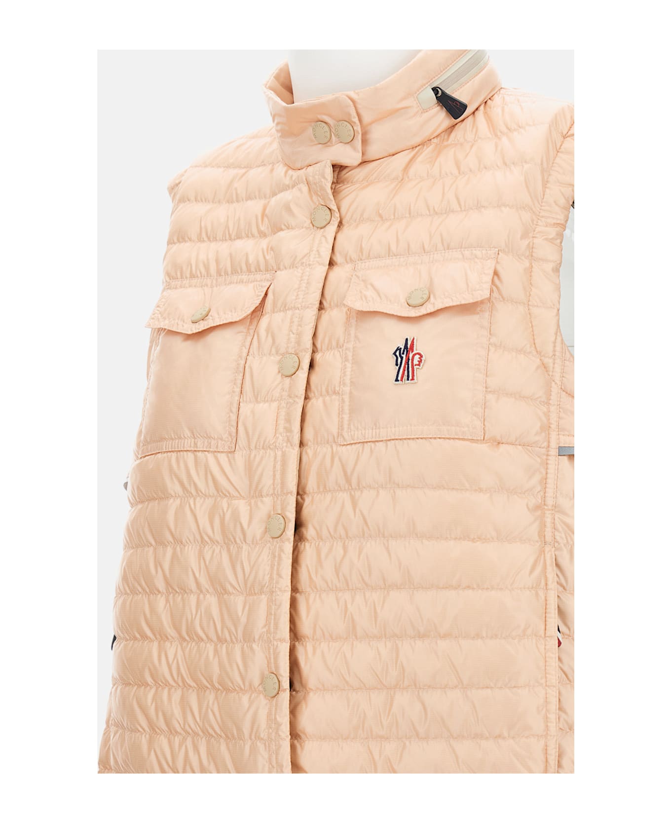 Moncler Grenoble Women
s Waterproof Waistcoat - Pink