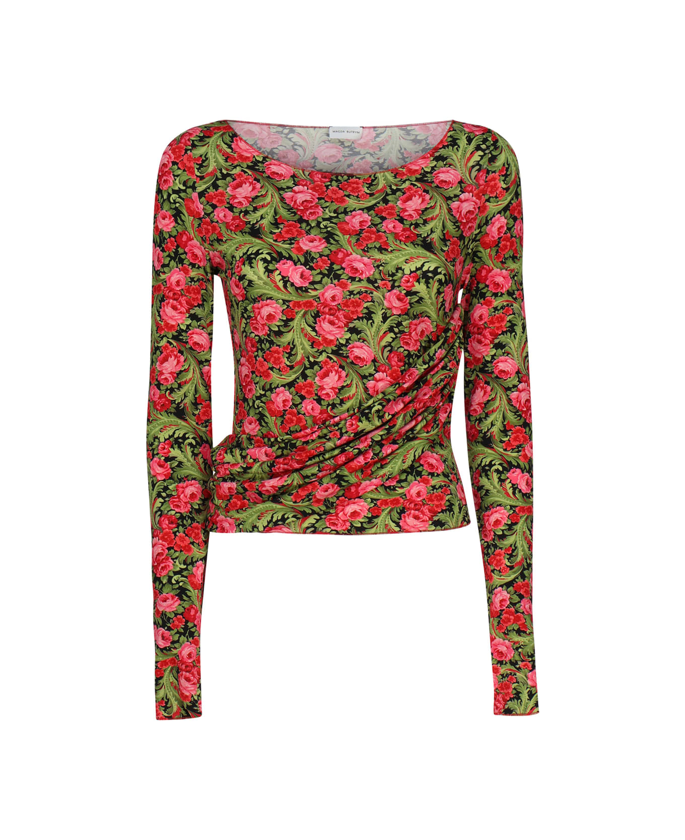 Magda Butrym Long-sleeved Top With Print - MultiColour トップス