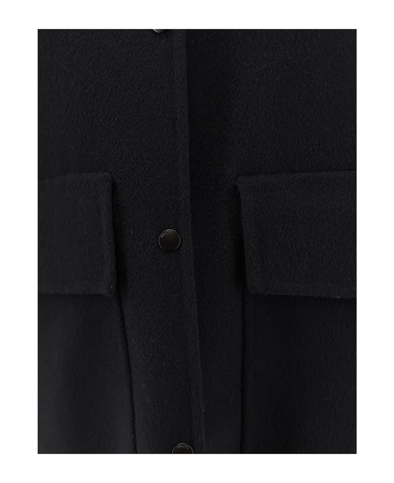Paltò Susanna Wool Coat - Black
