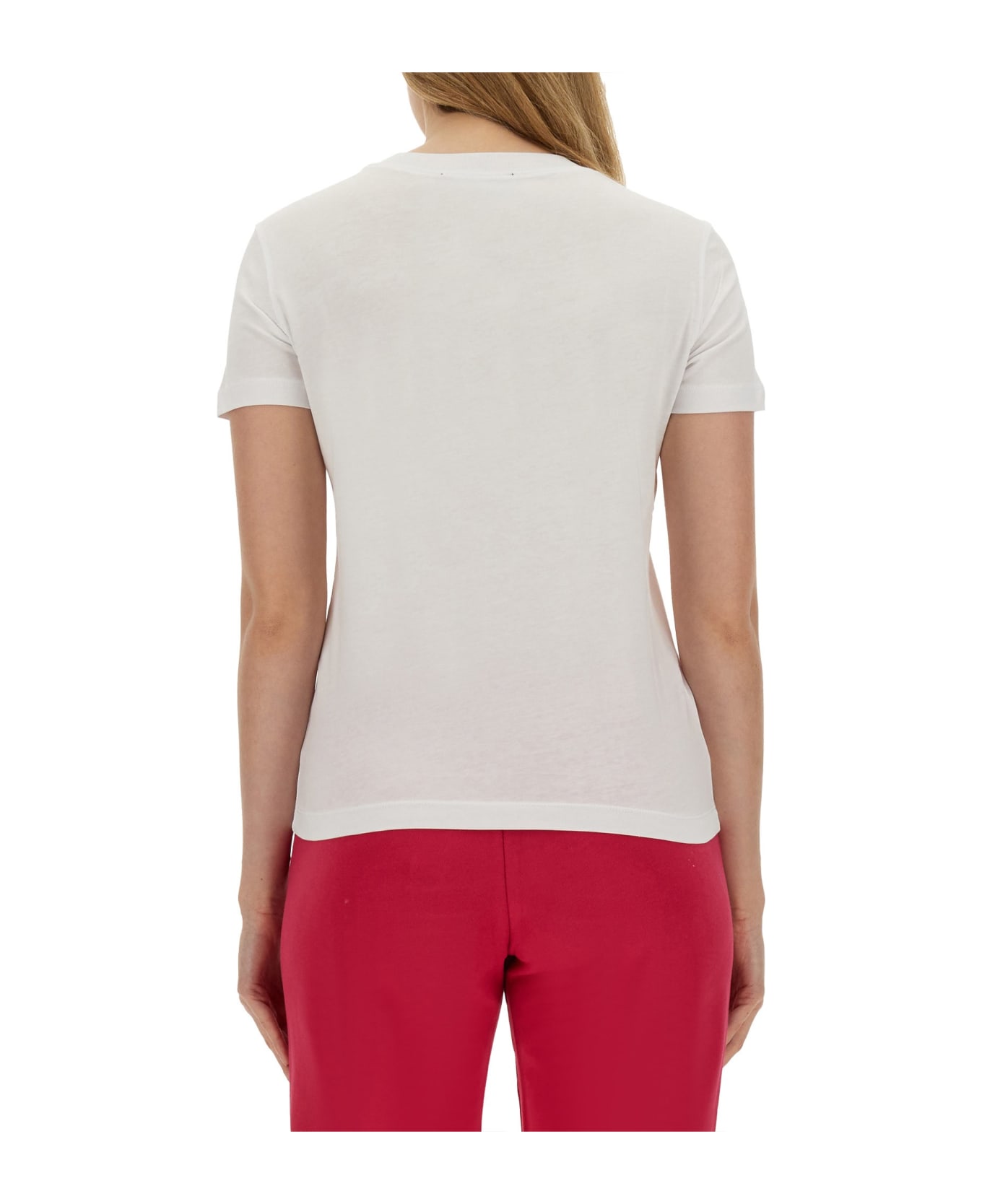 Versace Jeans Couture Cotton T-shirt - WHITE