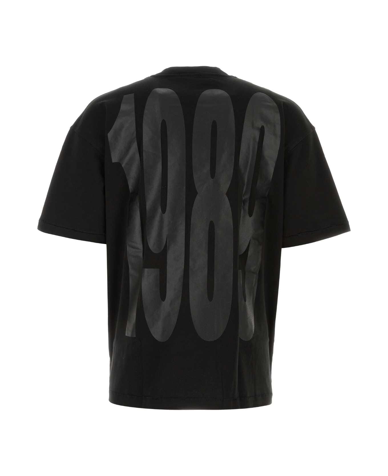 1989 Studio Black Cotton T-shirt - BLACK