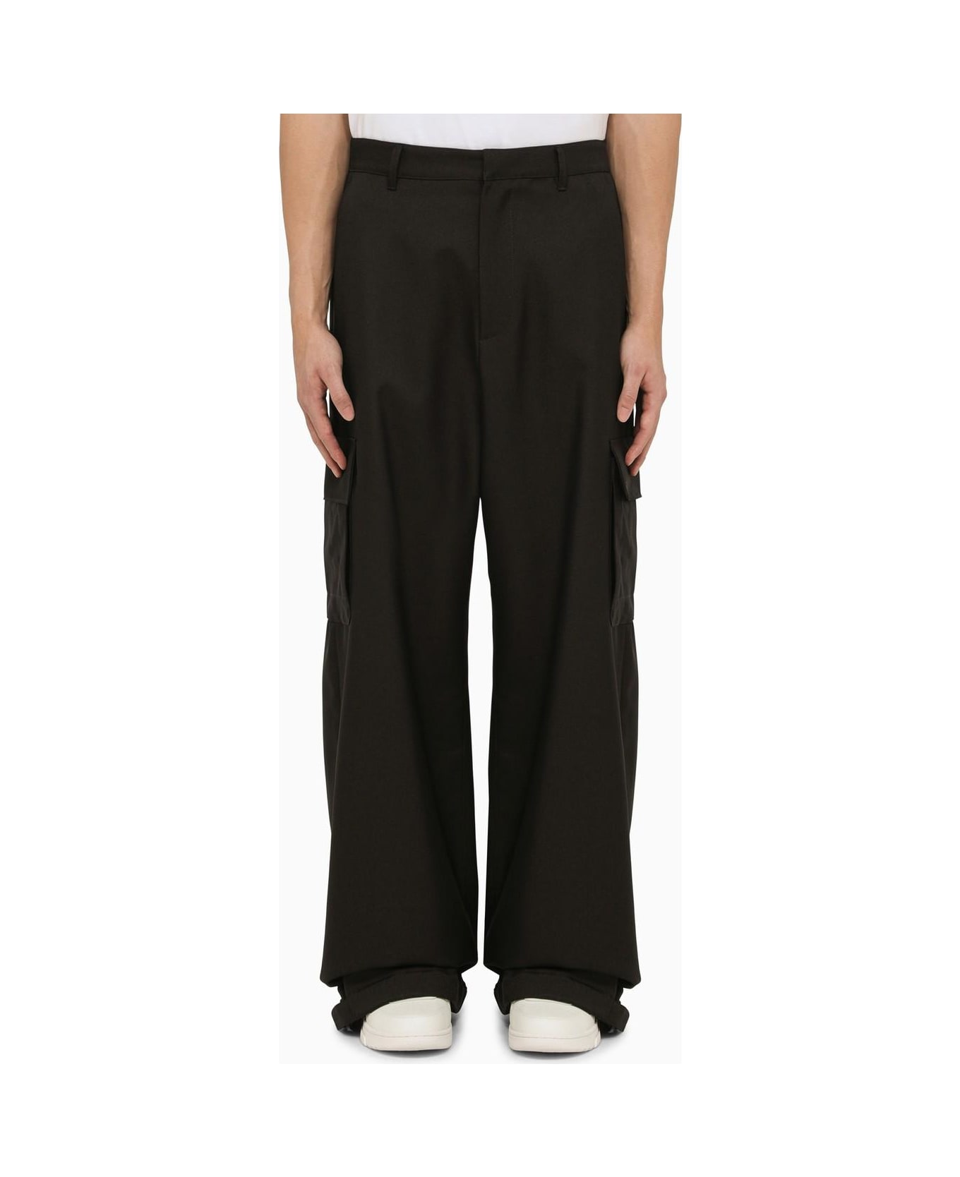Off-White Cargo Trousers - Black