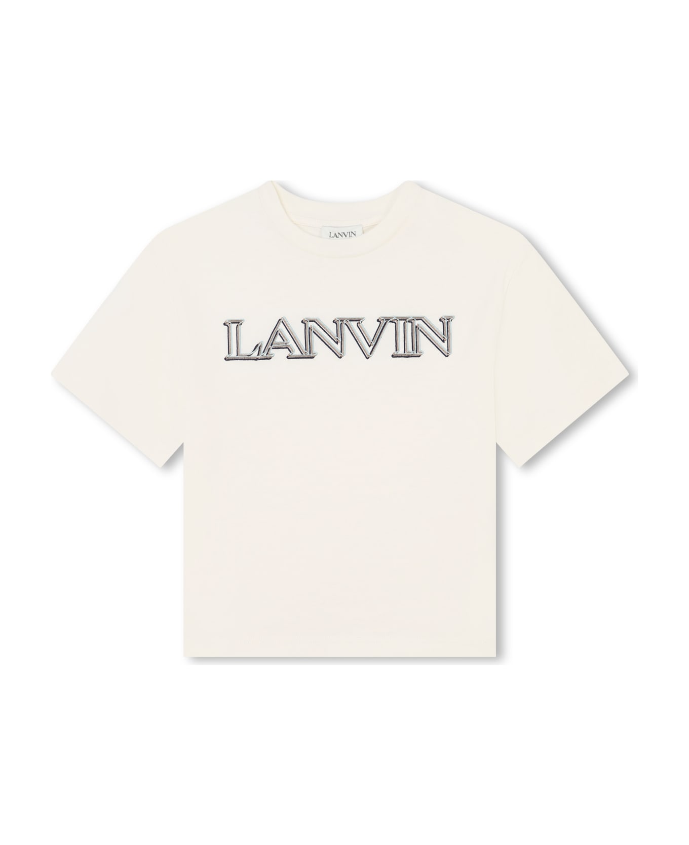 Lanvin T-shirt Con Logo - White