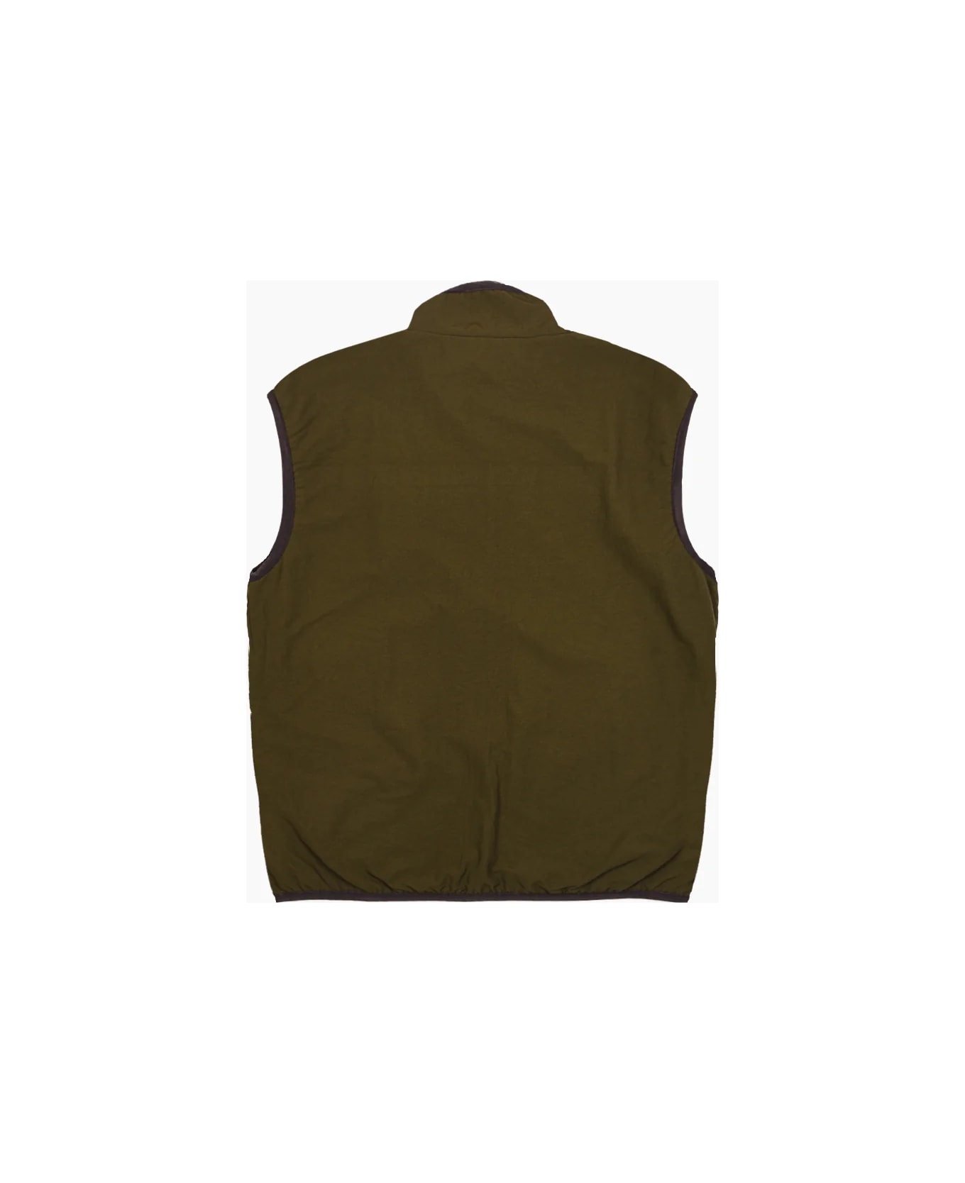Gramicci Reversible Fleece Vest - Brown ベスト