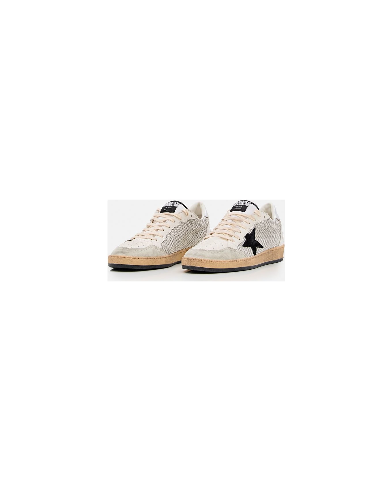 Golden Goose Ballstar Sneakers - Silver