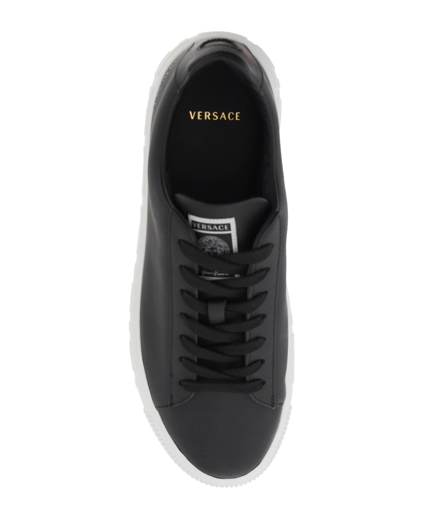 Versace 'greca' Sneakers - BLACK (Black) スニーカー