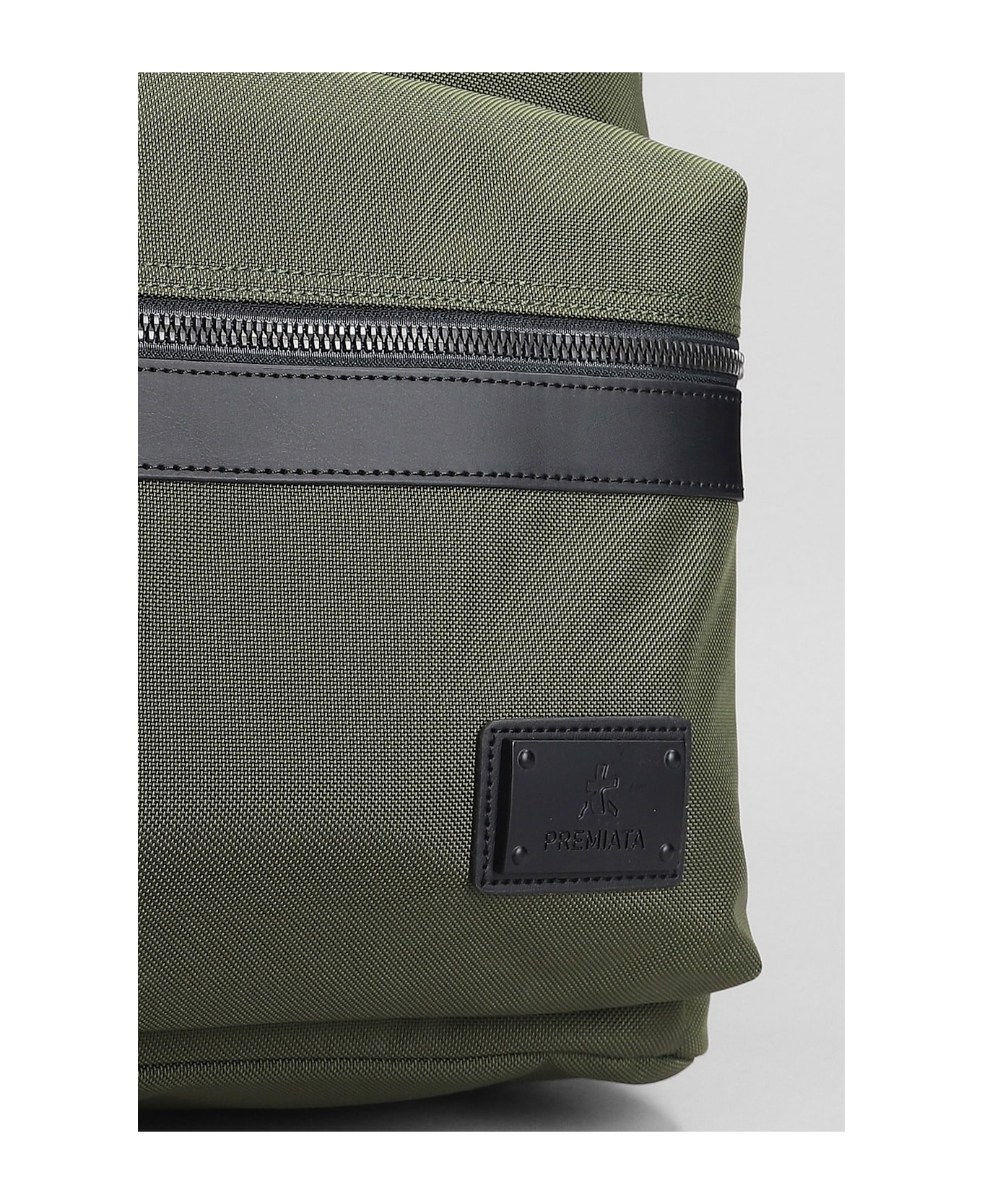 Premiata Blade Backpack In Green Polyester - green