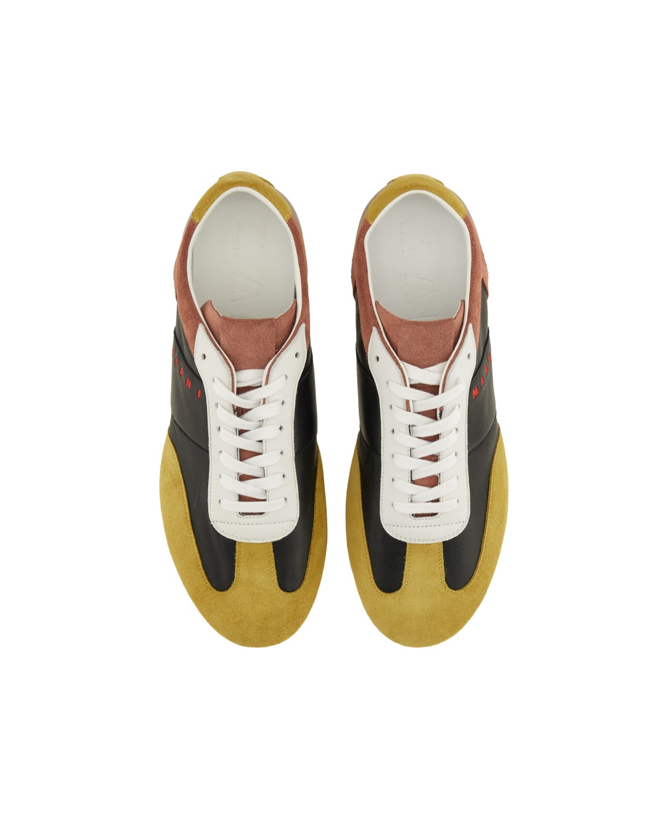 Marni Leather Sneaker - MULTICOLOUR