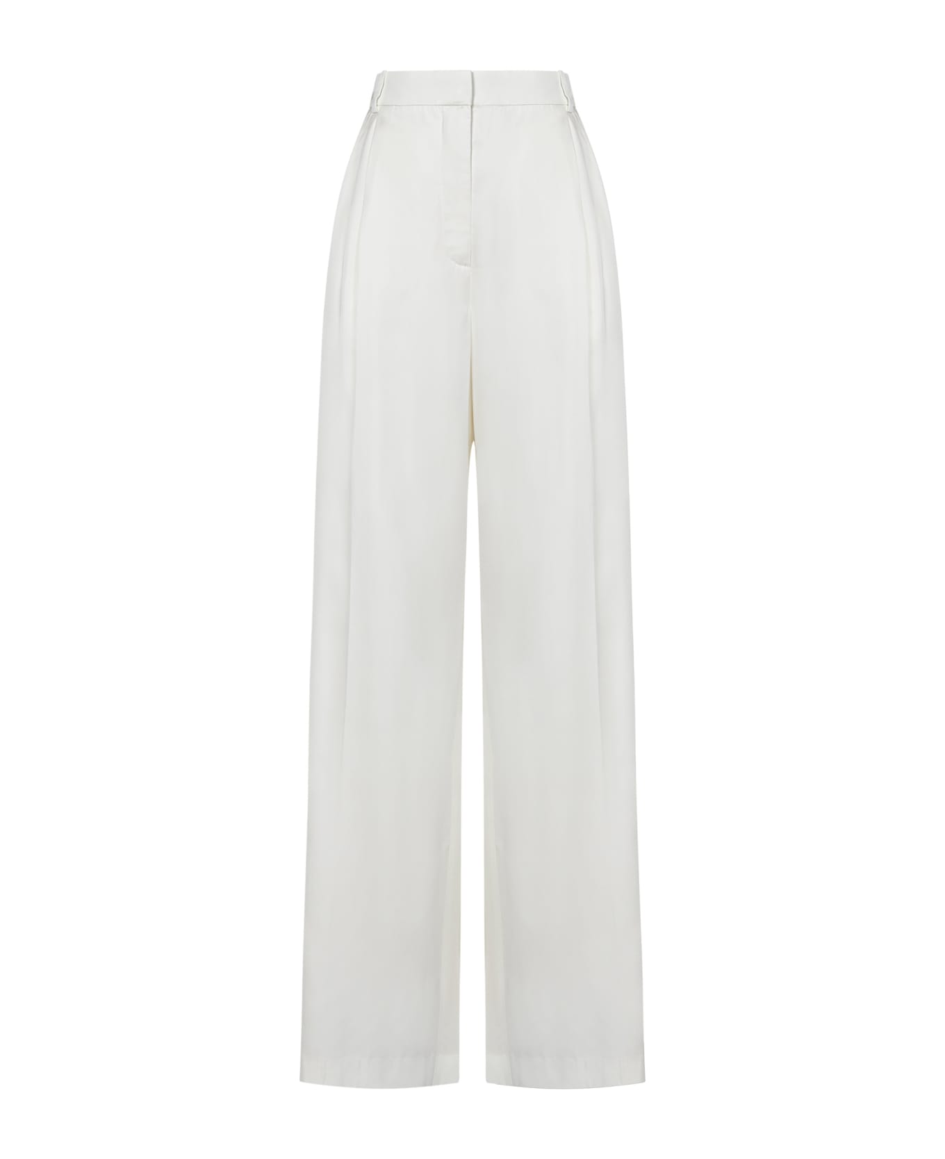 Alexander McQueen Trousers - White ボトムス