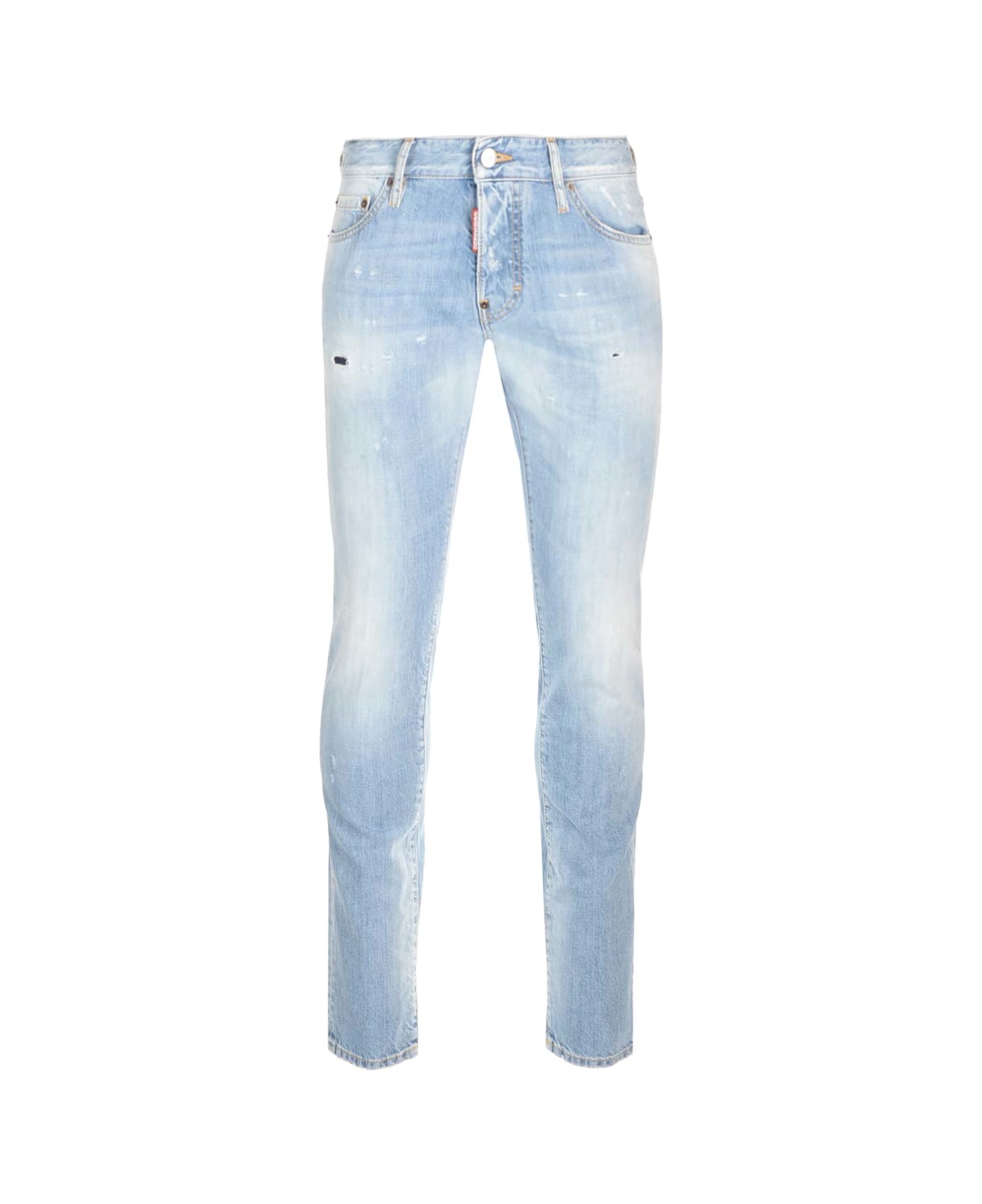 Dsquared2 Stretch Cotton Jeans - Denim